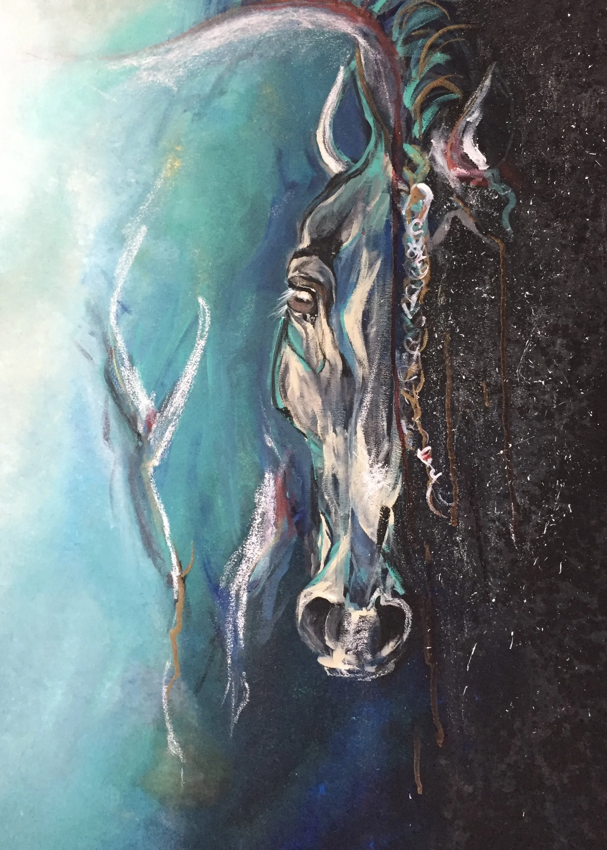 Massachusetts, USA. Acrylic on canvas
