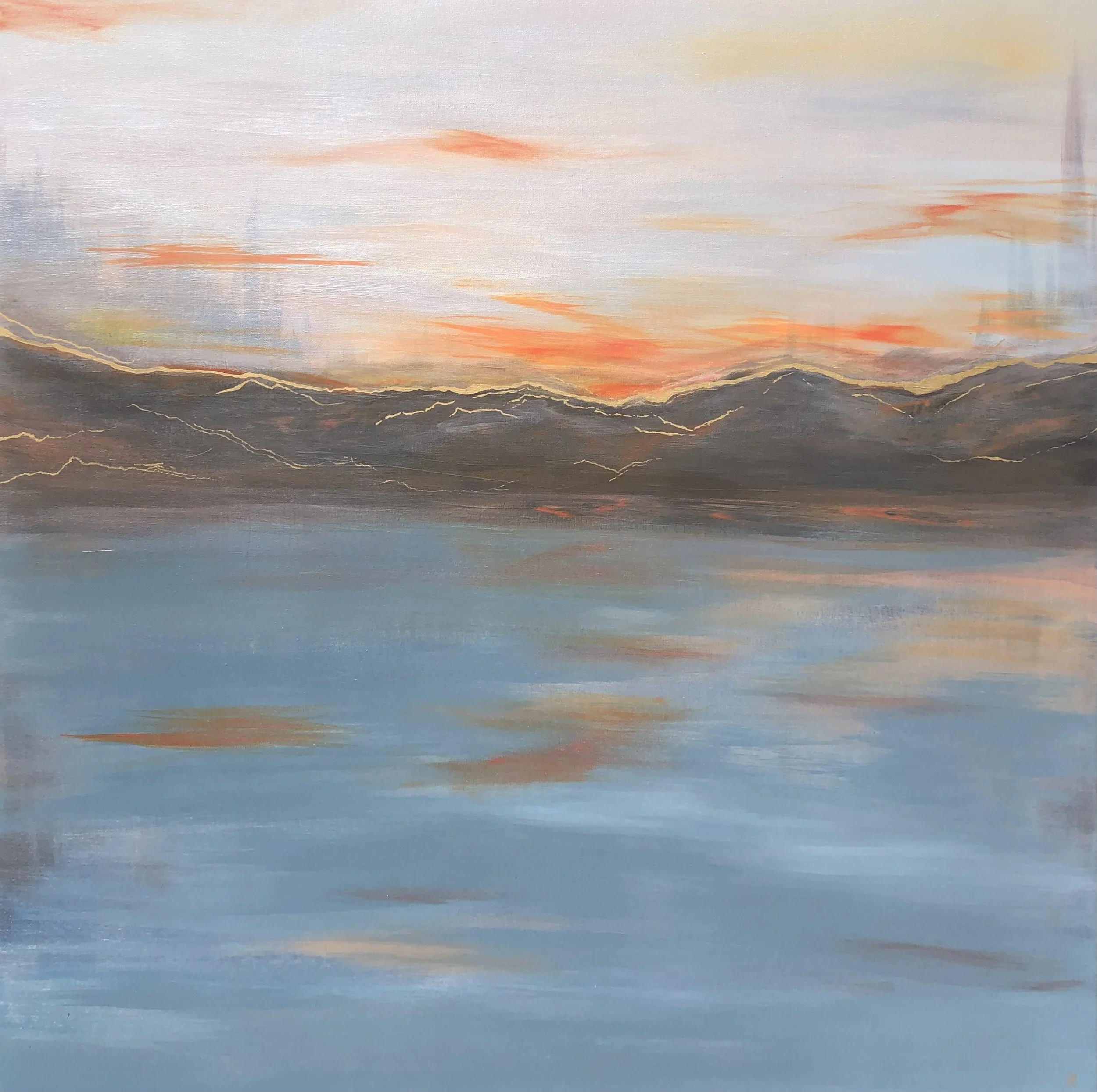 California, USA. Acrylic on canvas
