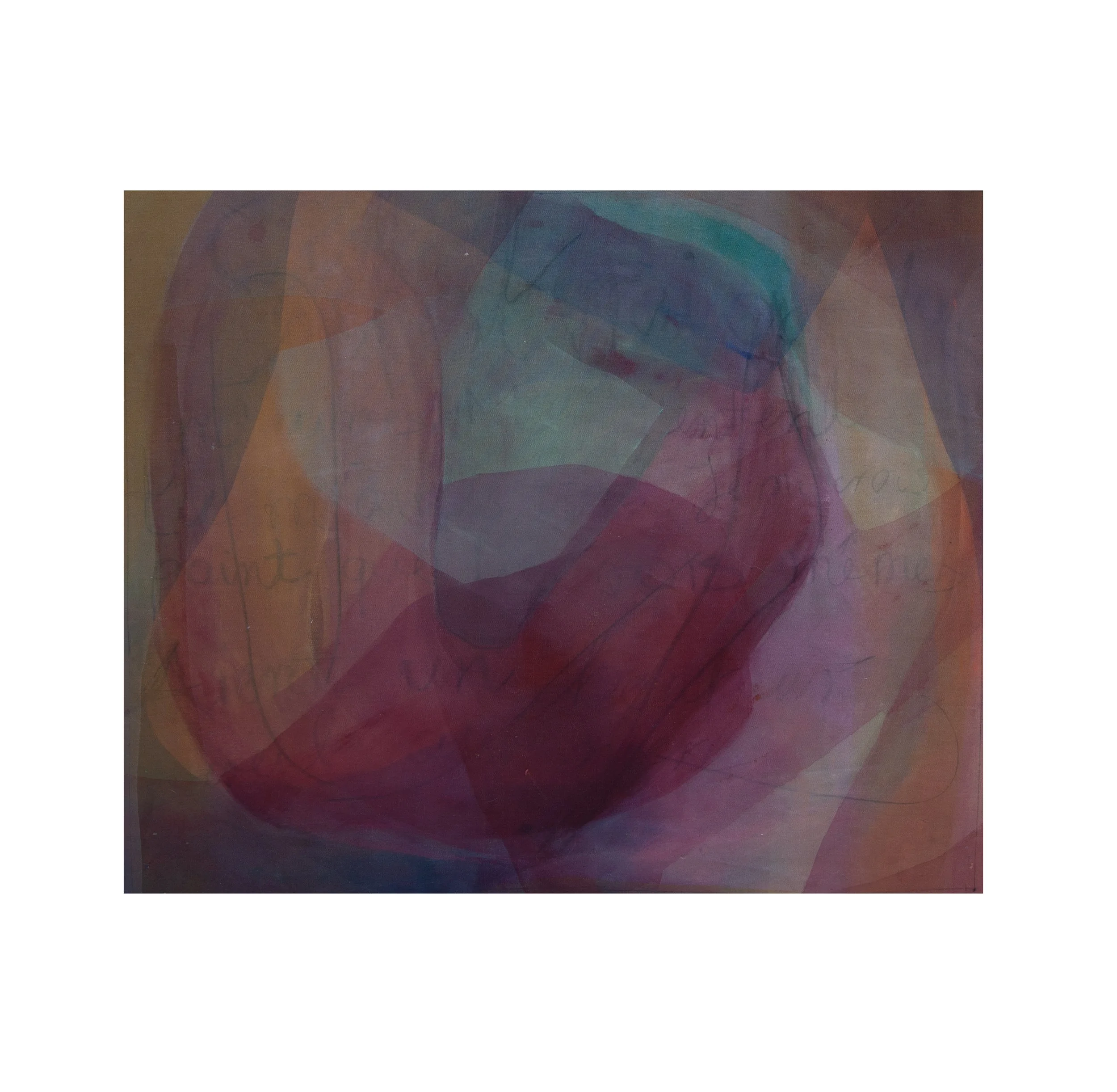 Chances, acrylic on linen canvas, 100x95cm, 2026  - after “Chances” by The Strokes