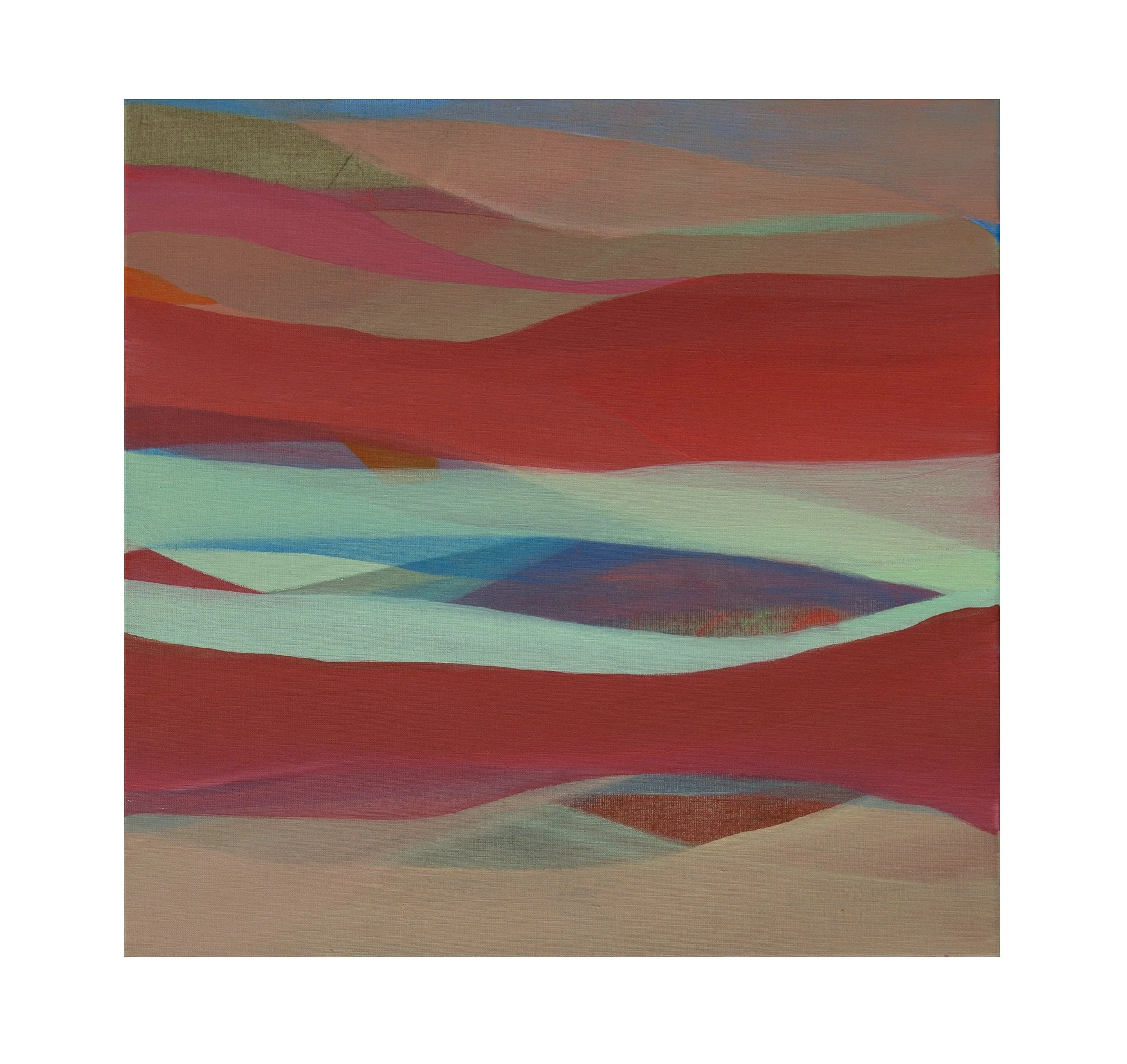 Ni una más, acrylic on canvas, 60x60cm, 2026