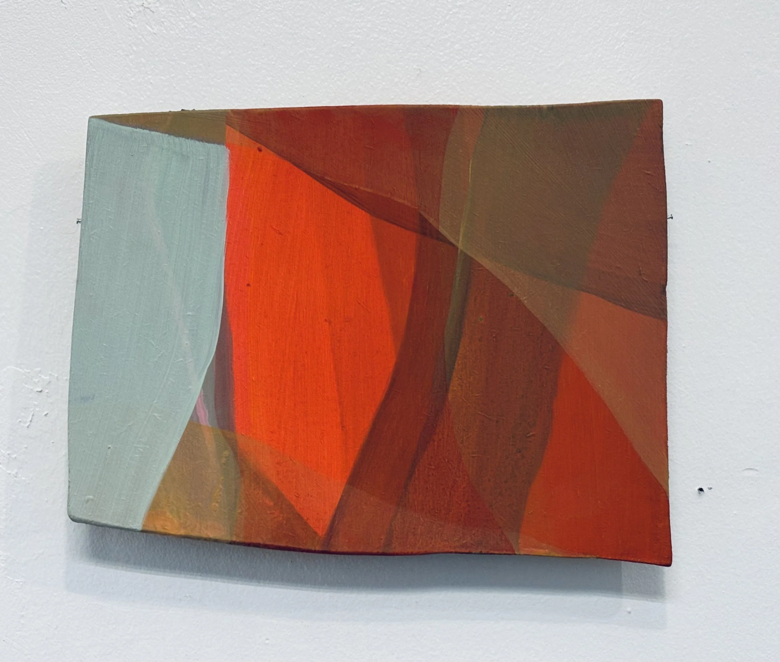 Untitled, acrylic on wood, 30x20cm, 2024 (private collection)