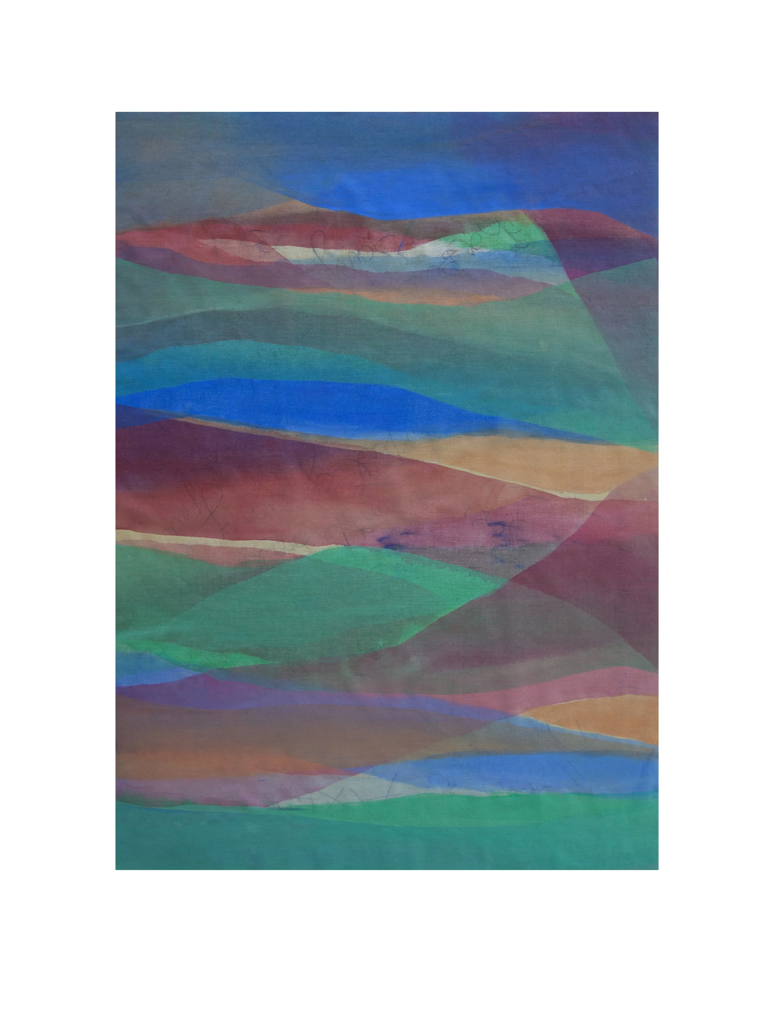 Ricochet, acrylic on linen canvas, 140x105cm, 2026 - after "You learn" by Alanis Morissette