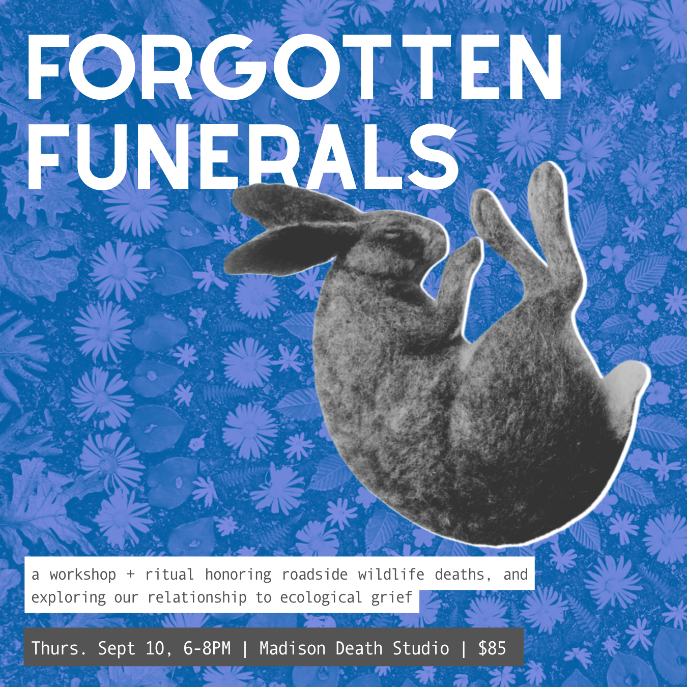 Thurs. SEPT 10, 6-8PM | Madison Death Studio | $85