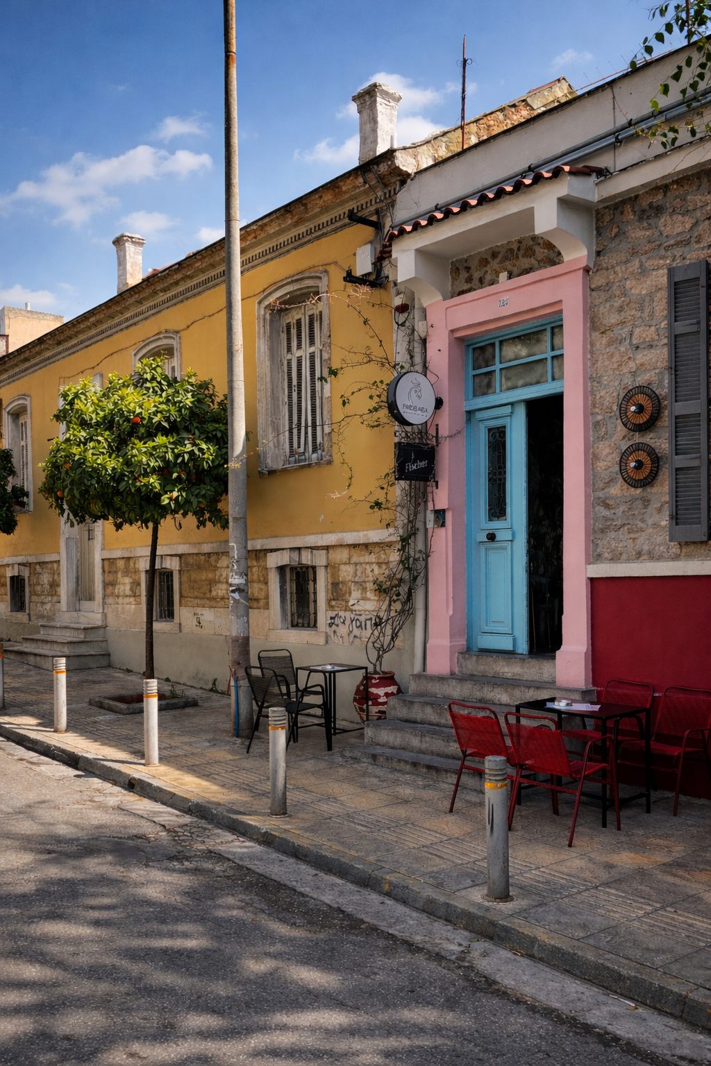troon street petralona melpomeni house athens