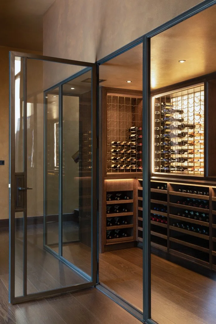 Bespoke, wine cellar design, cave a vins, tailor made, high end, luxury design, decoration, furniture sourcing, Interior design, interior decoration, architecte d'intérieur, decoratrice, Provence, London, lighting design, wine lovers