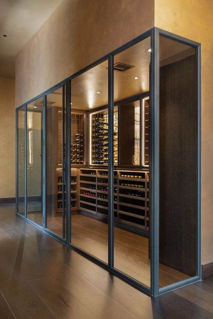 Bespoke, wine cellar design, cave a vins, tailor made, high end, luxury design, decoration, furniture sourcing, Interior design, interior decoration, architecte d'intérieur, decoratrice, Provence, London, lighting design