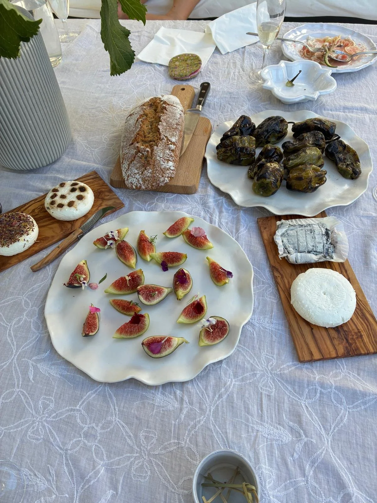 elegant table setting, tables cape