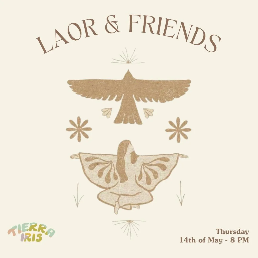 This Thursday in the magical @tierrairis 
We&rsquo;re preparing some special things for you.
With me the incredible @udibk with guitars and Lira and @benbenfranklin with percussion magic and love ✨✨🙏✨✨
Viva familia. Viva la musica. Viva ibiza ❤️❤️❤️