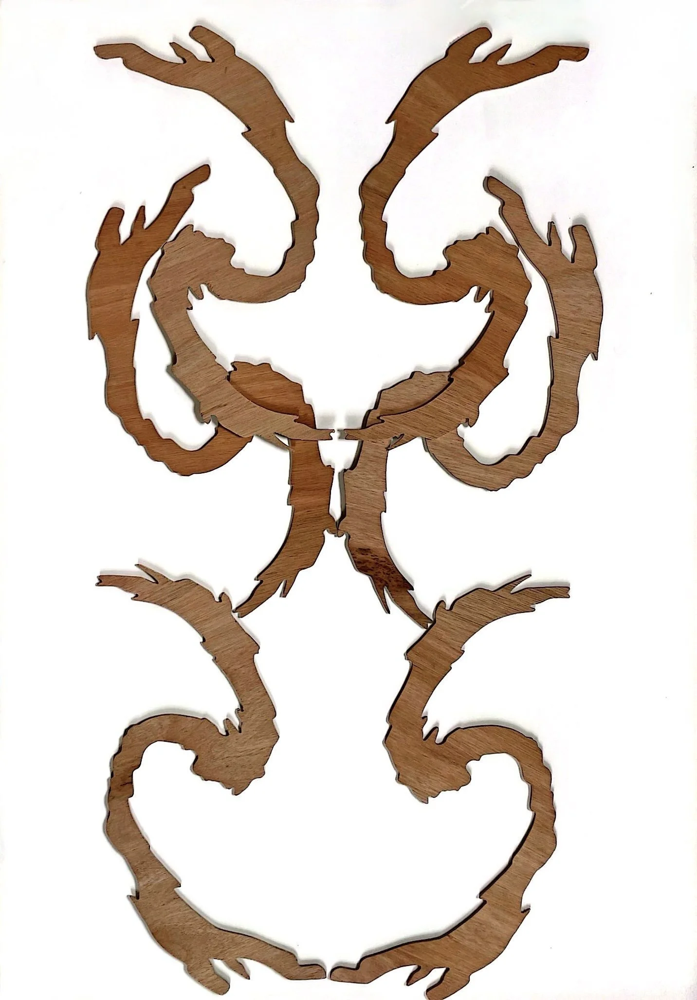 Jule Tabea Martin, Stability Is a Performed Form, 2026. Wood sculpture