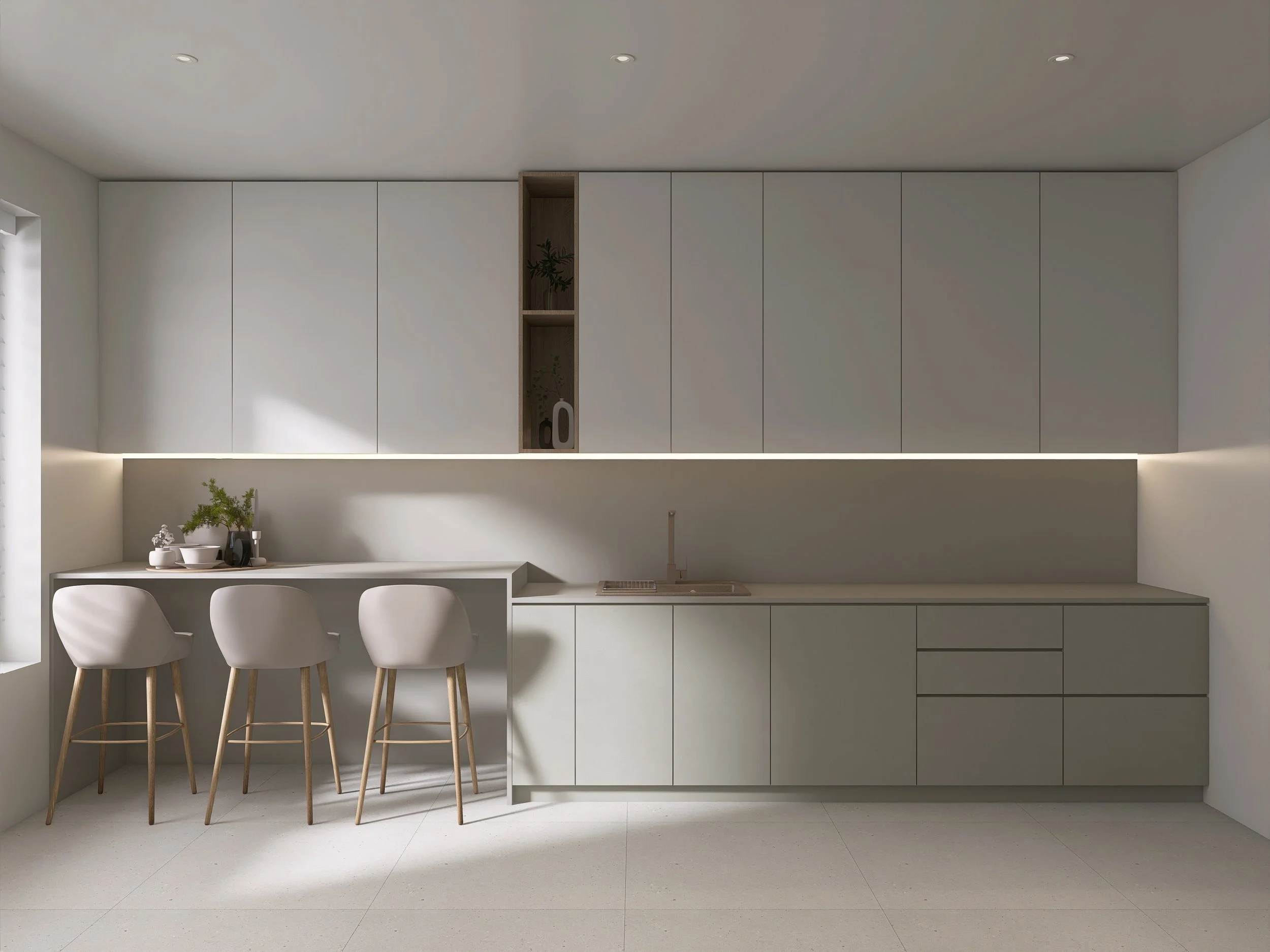 design interior bucatarie