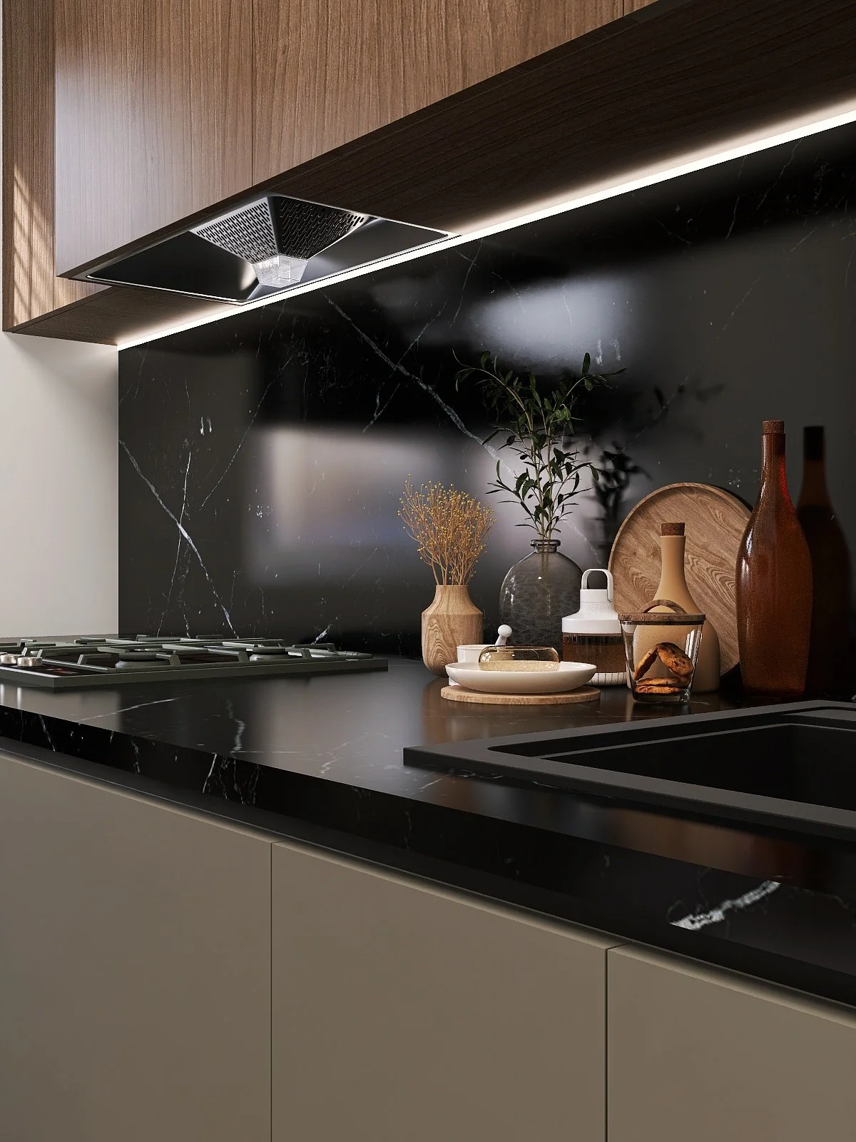 design interior bucatarie