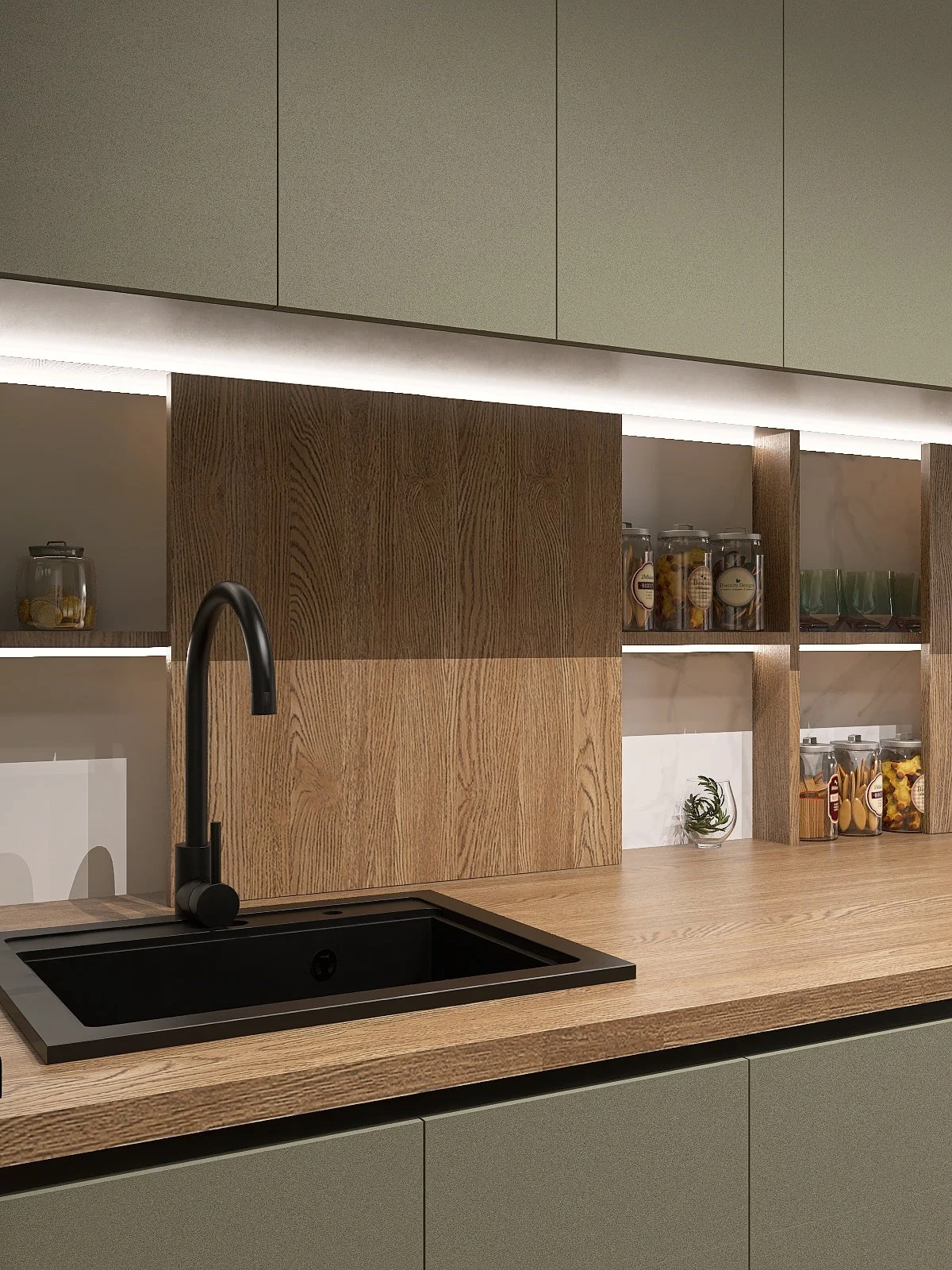 design interior bucatarie