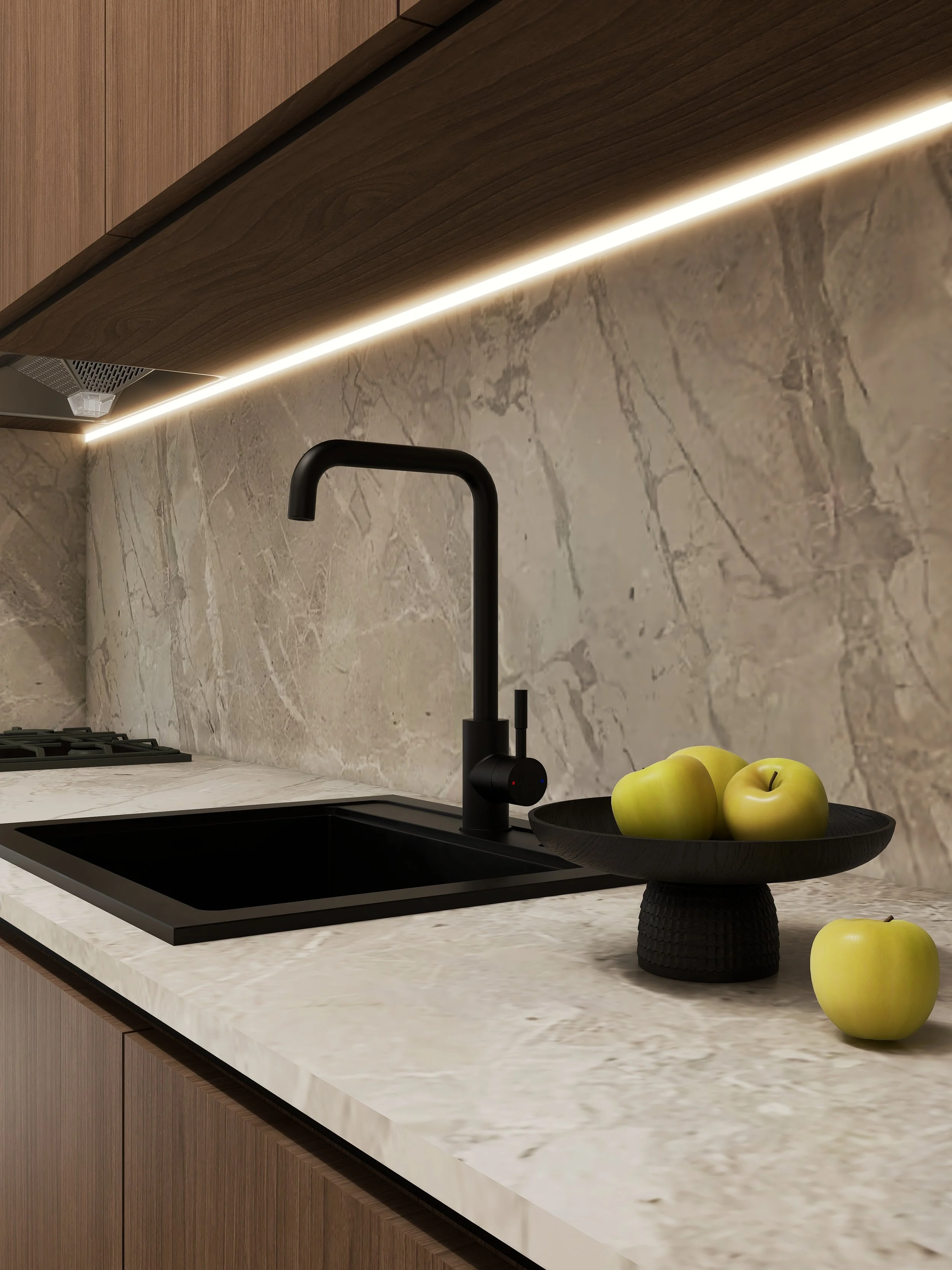 design interior bucatarie