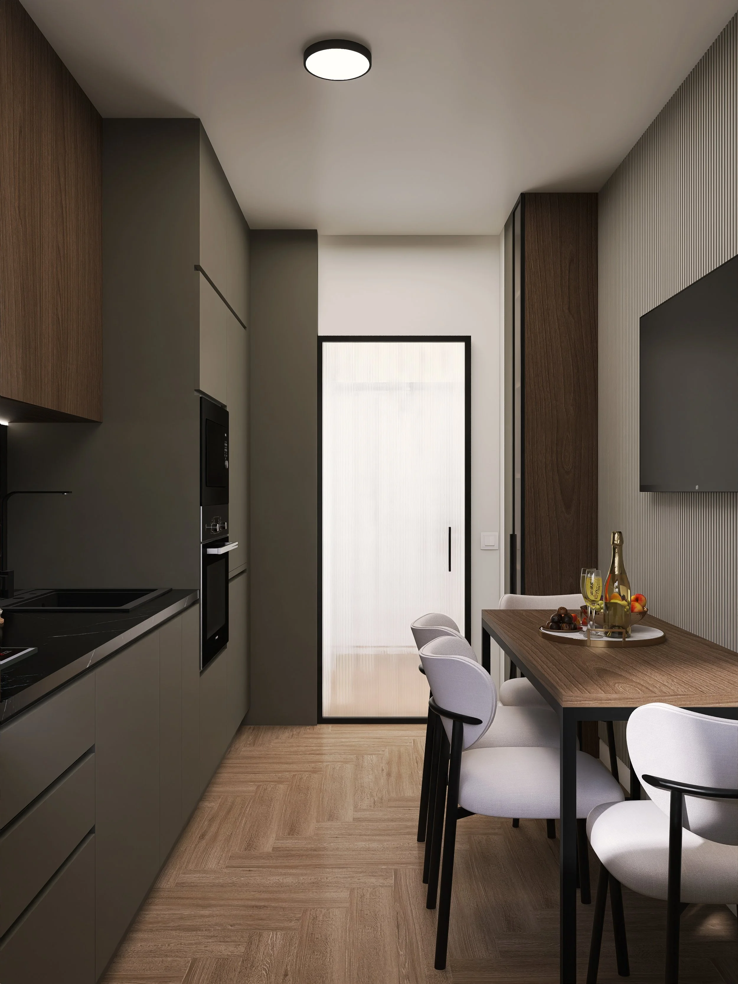 design interior bucatarie