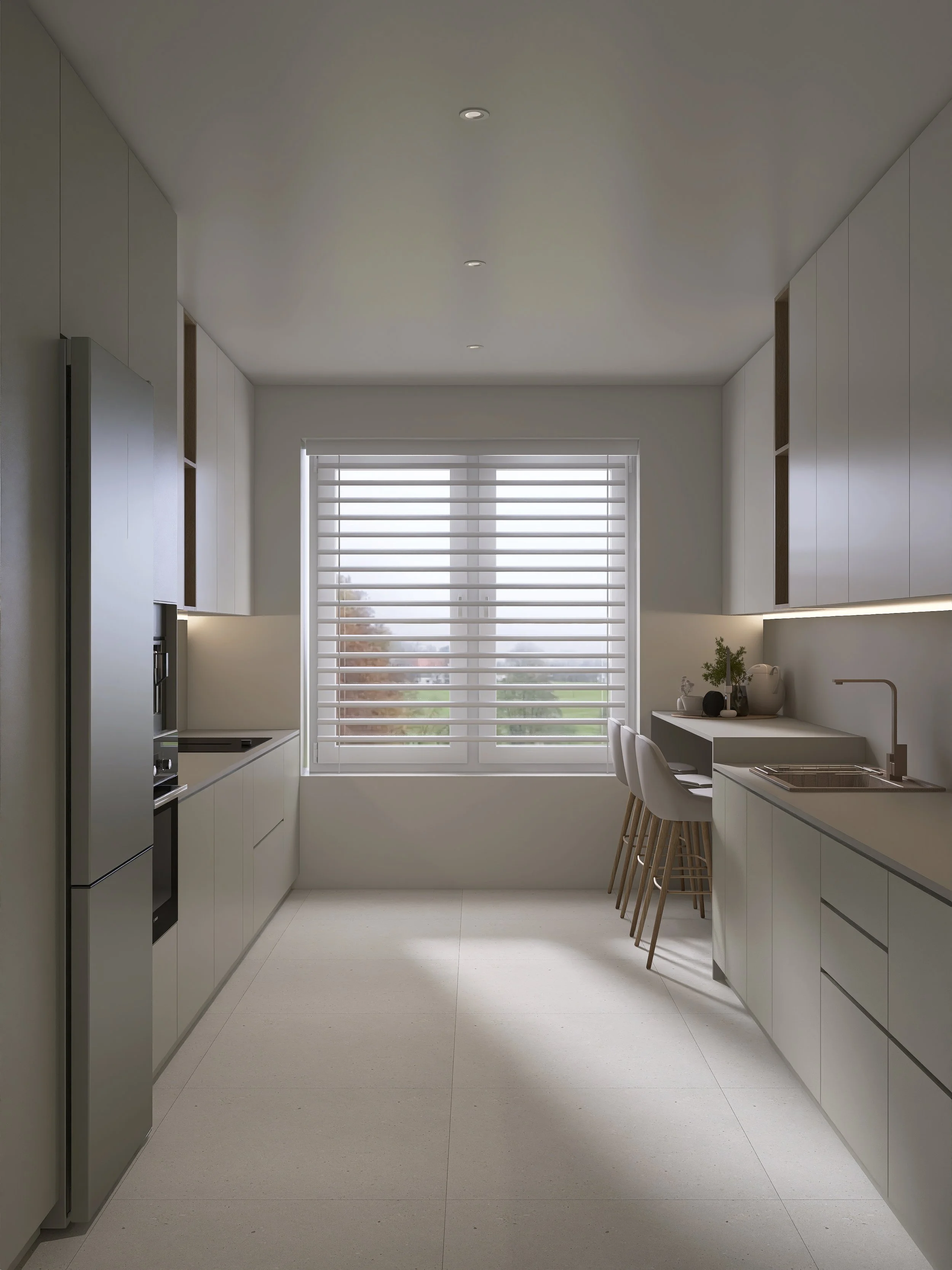 design interior bucatarie