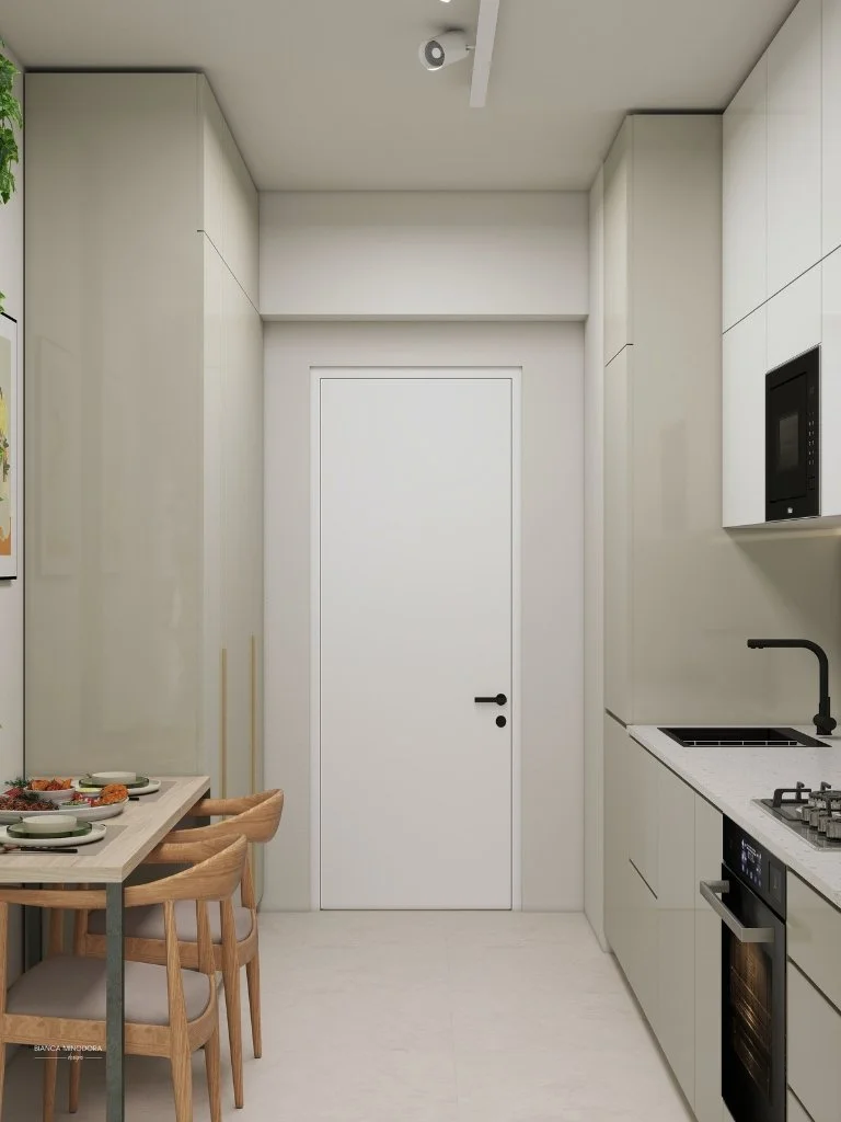 design interior bucatarie