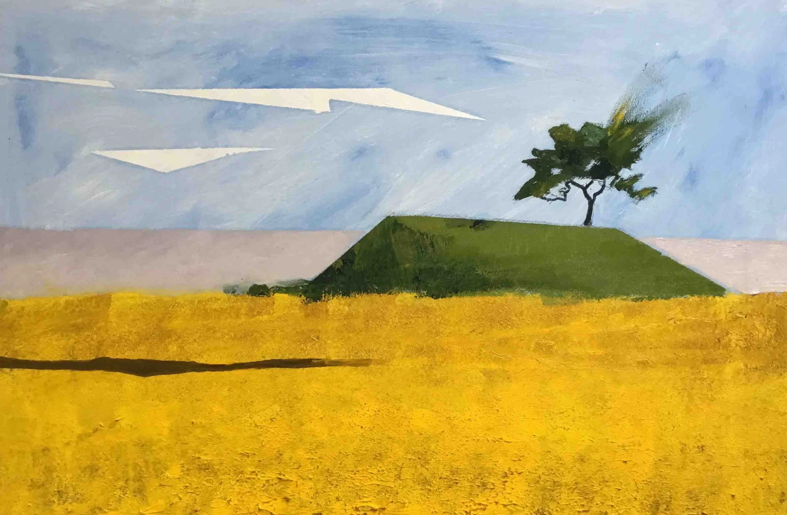 The Colour of Summer I. Oil on canvas, 40 x 60 cm.