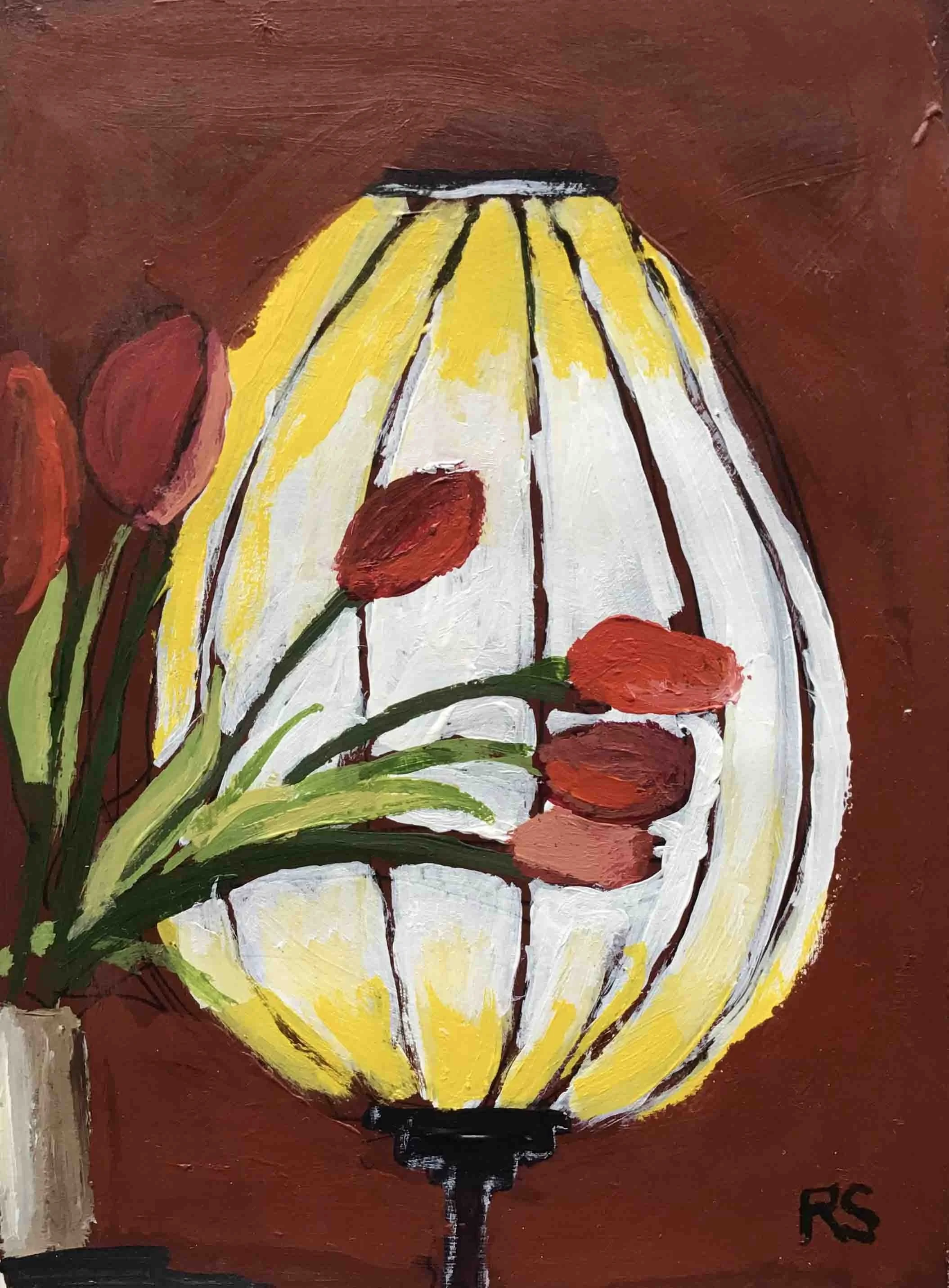 Hong Kong Memories. Acrylics on paper, 20.5 x 15 cm.