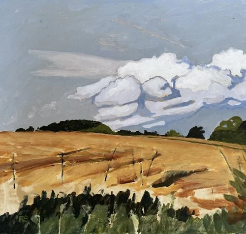 Danish Summer. Acrylic. 60cm x 40cm.