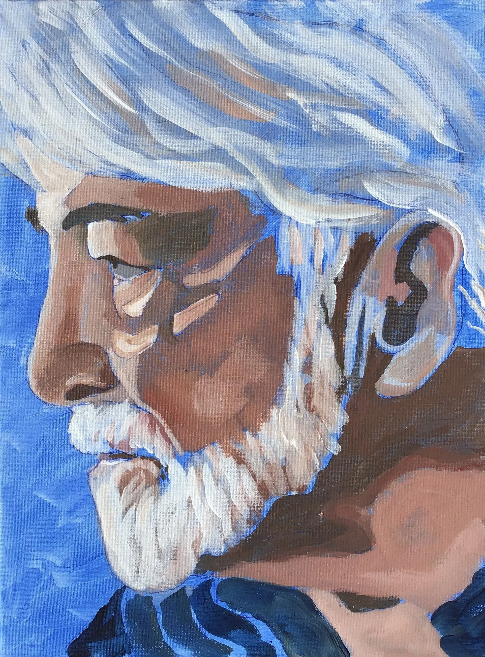 Gary no 1. Acrylics on canvas. 40 x 30 cm.