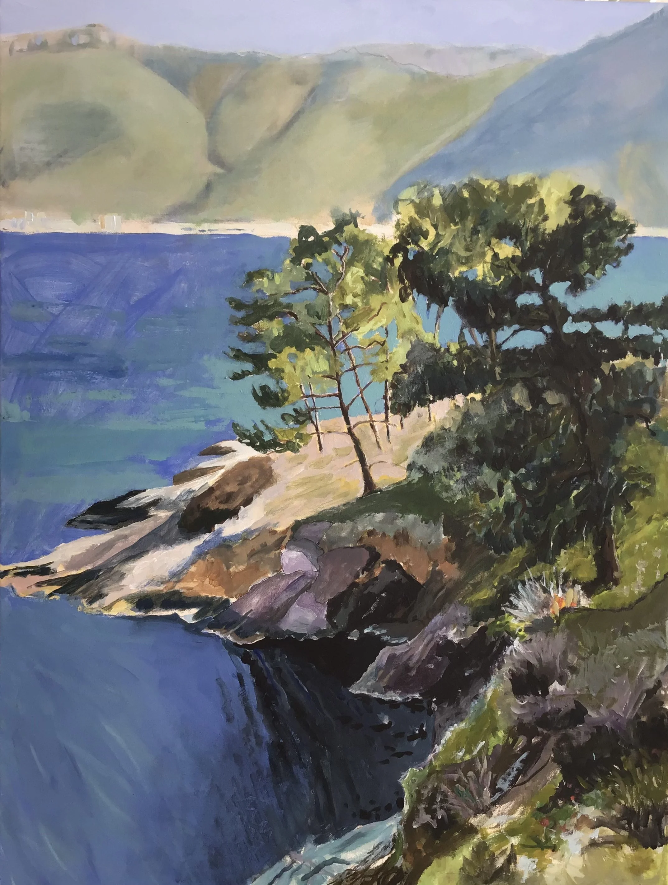 Unique Greece. Acrylics on canvas. 70 x 50 cm.
