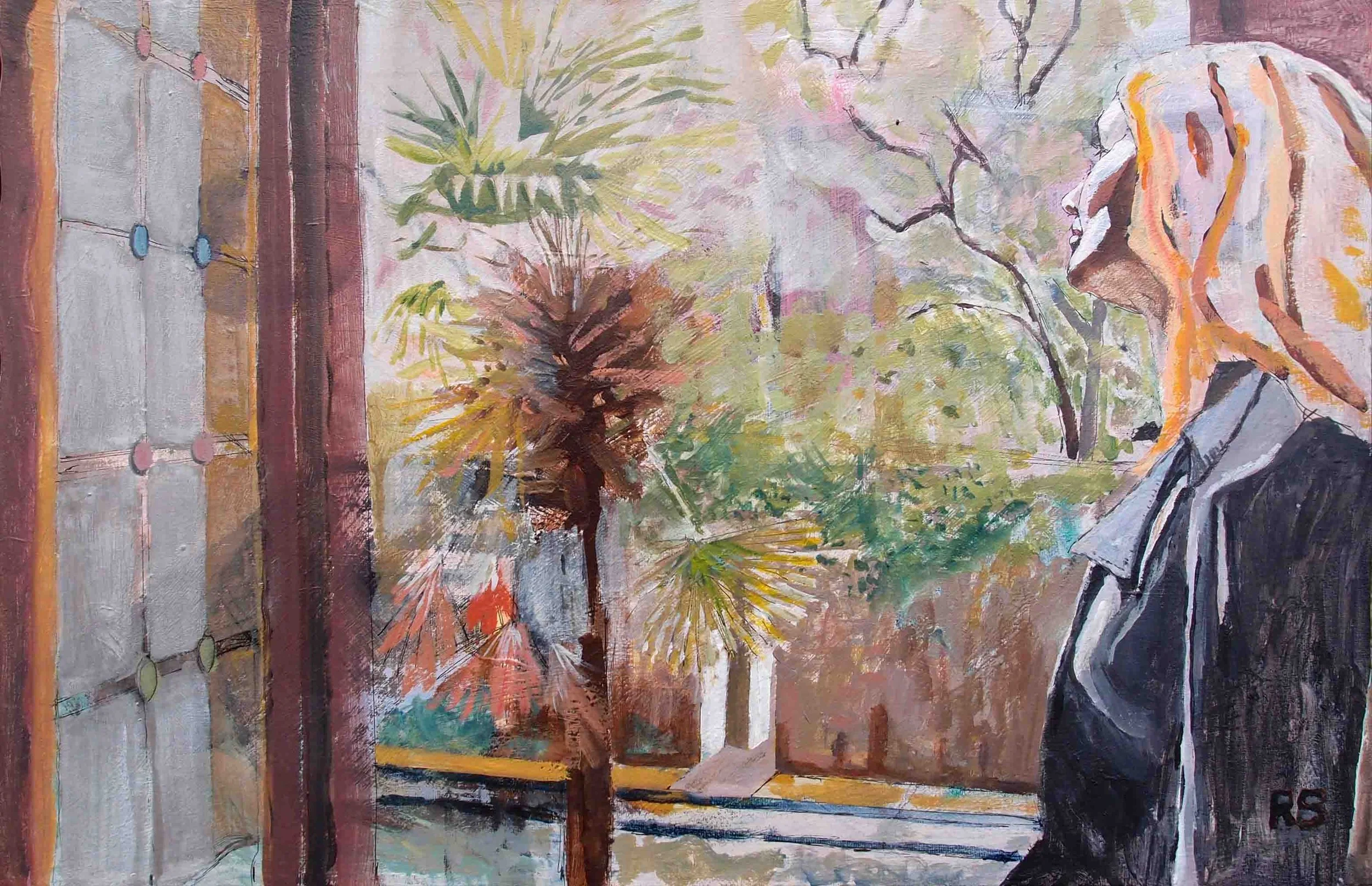 Daydream. Acrylics on canvas, 40 x 60 cm.