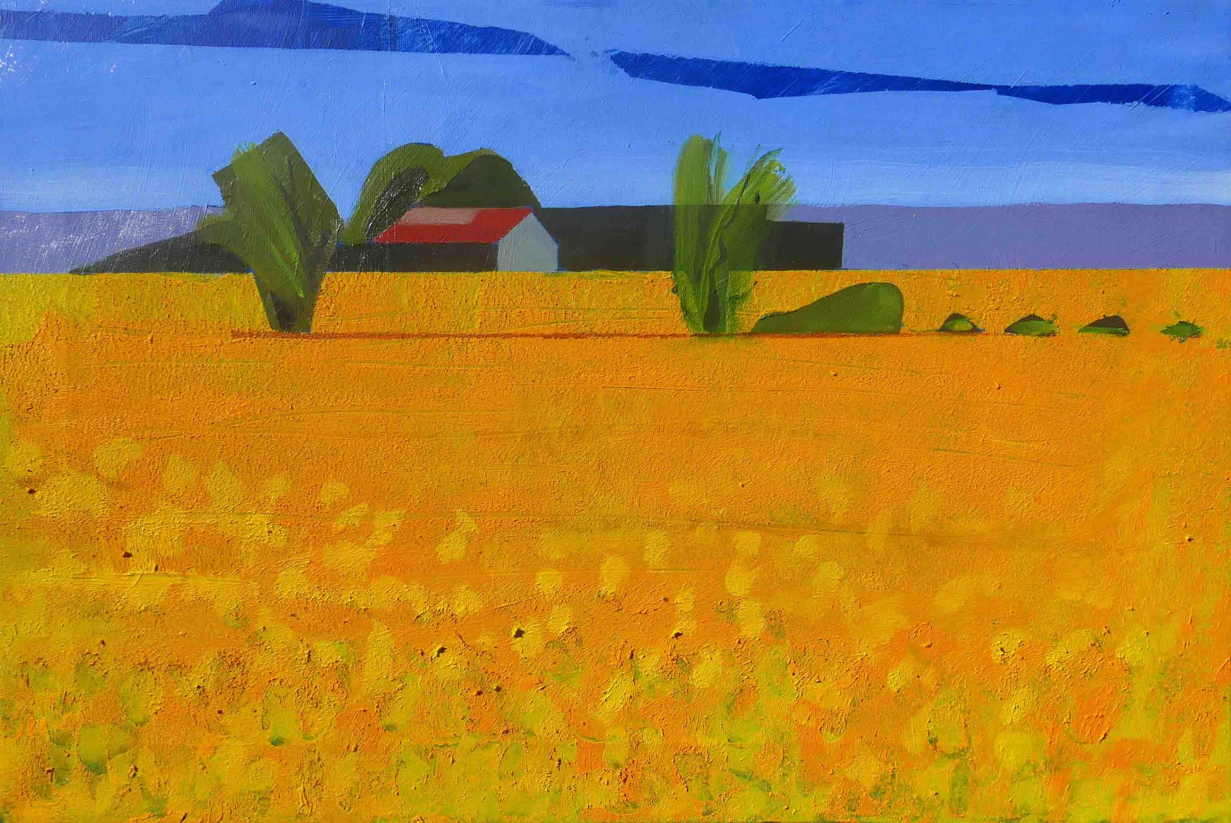 The Colour of Summer II. Oil on canvas, 40 x 60 cm. SOLD
