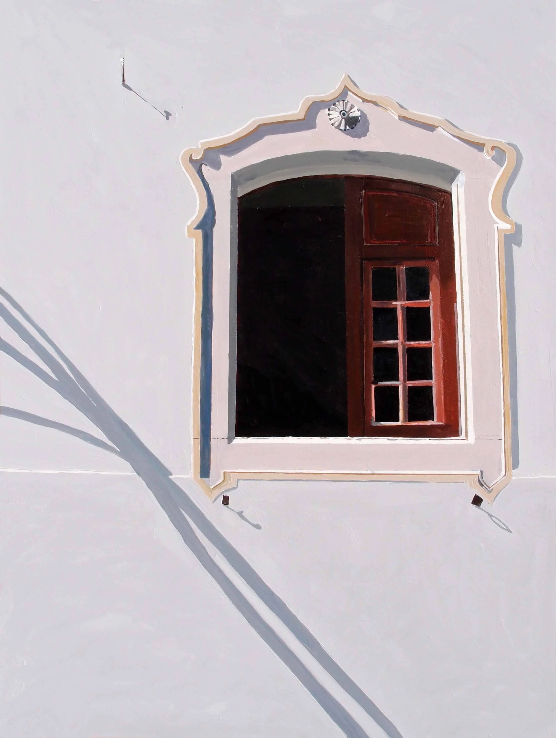 Shadows in Sintra. Acrylics on canvas, 120 x 90 cm. SOLD