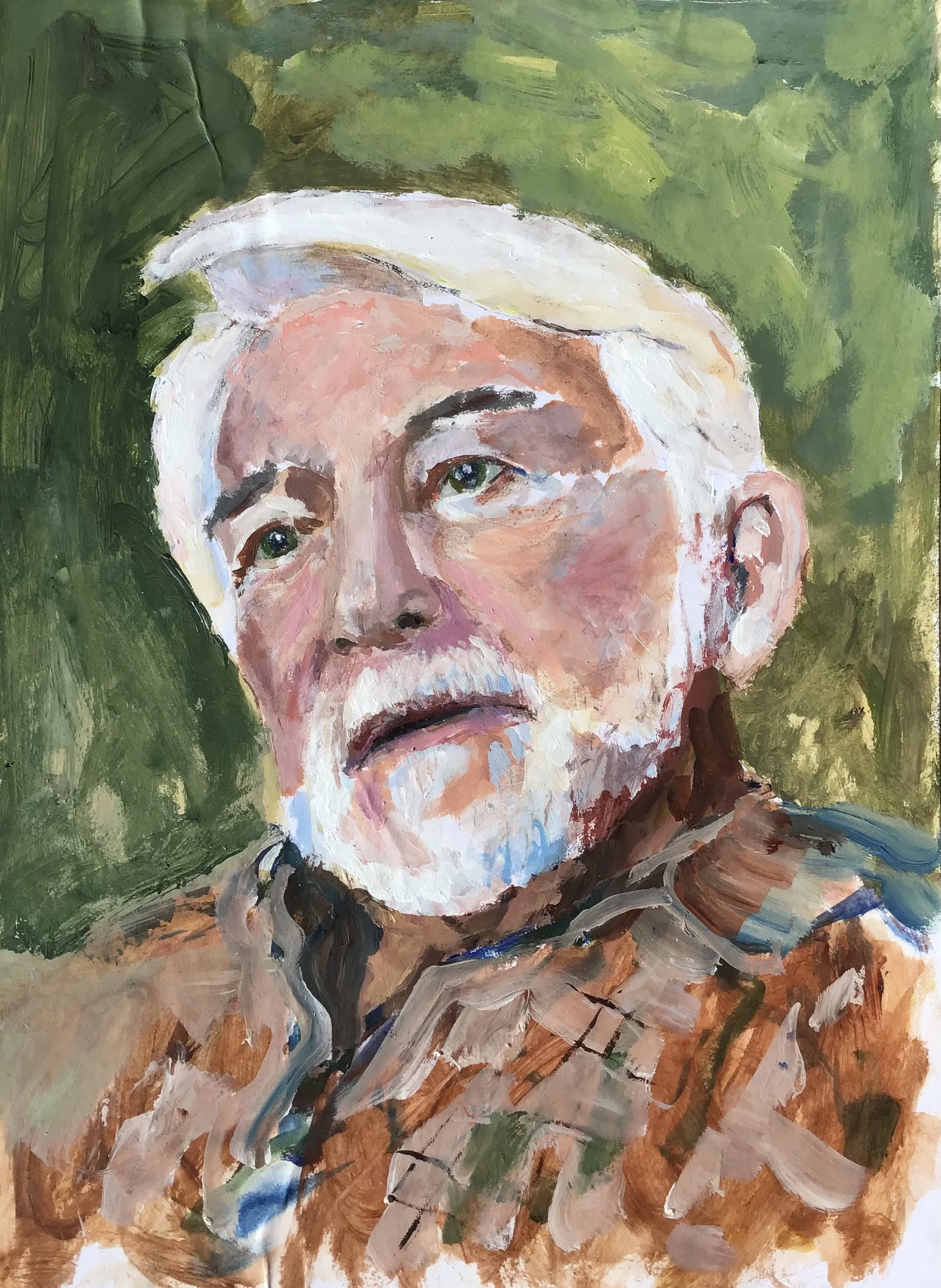 Gary no 2. Acrylics on canvas. 40 x 30 cm.