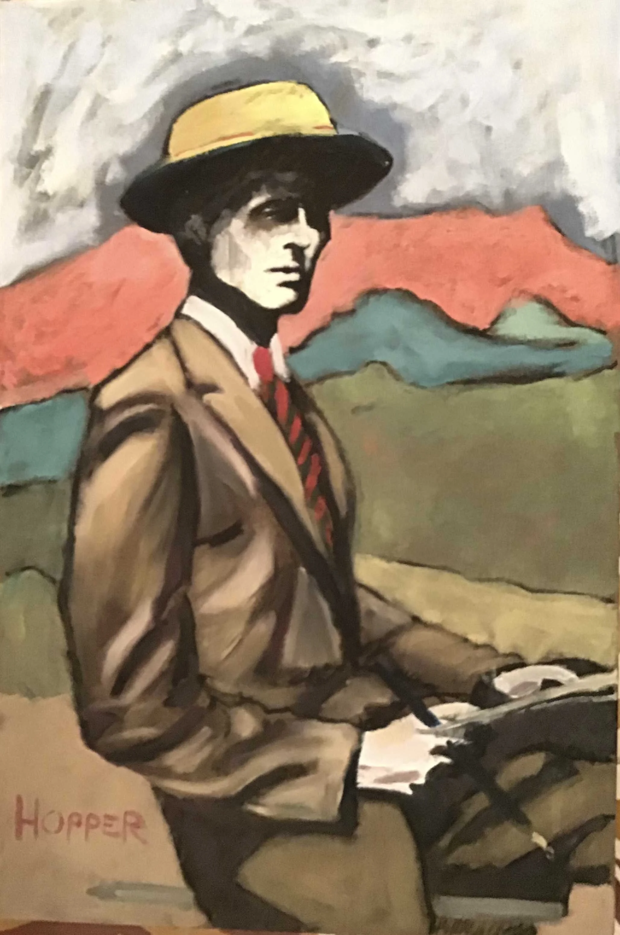 Edward Hopper (painter). Oil on canvas. 60 x 40 cm.