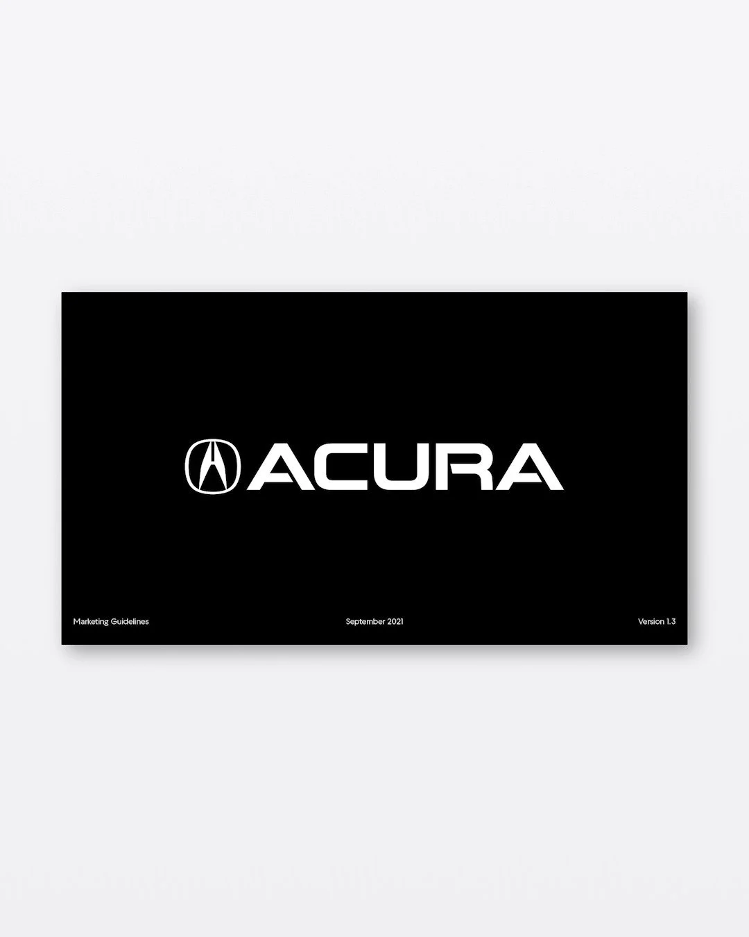 (294) Marketing Guidelines - Acura - 2021

Slideshowcase is the best place for exceptional deck design and high quality slideshow inspiration. Access the full collection of decks by subscribing to the newsletter. Link in bio.

#slideshow #presentatio