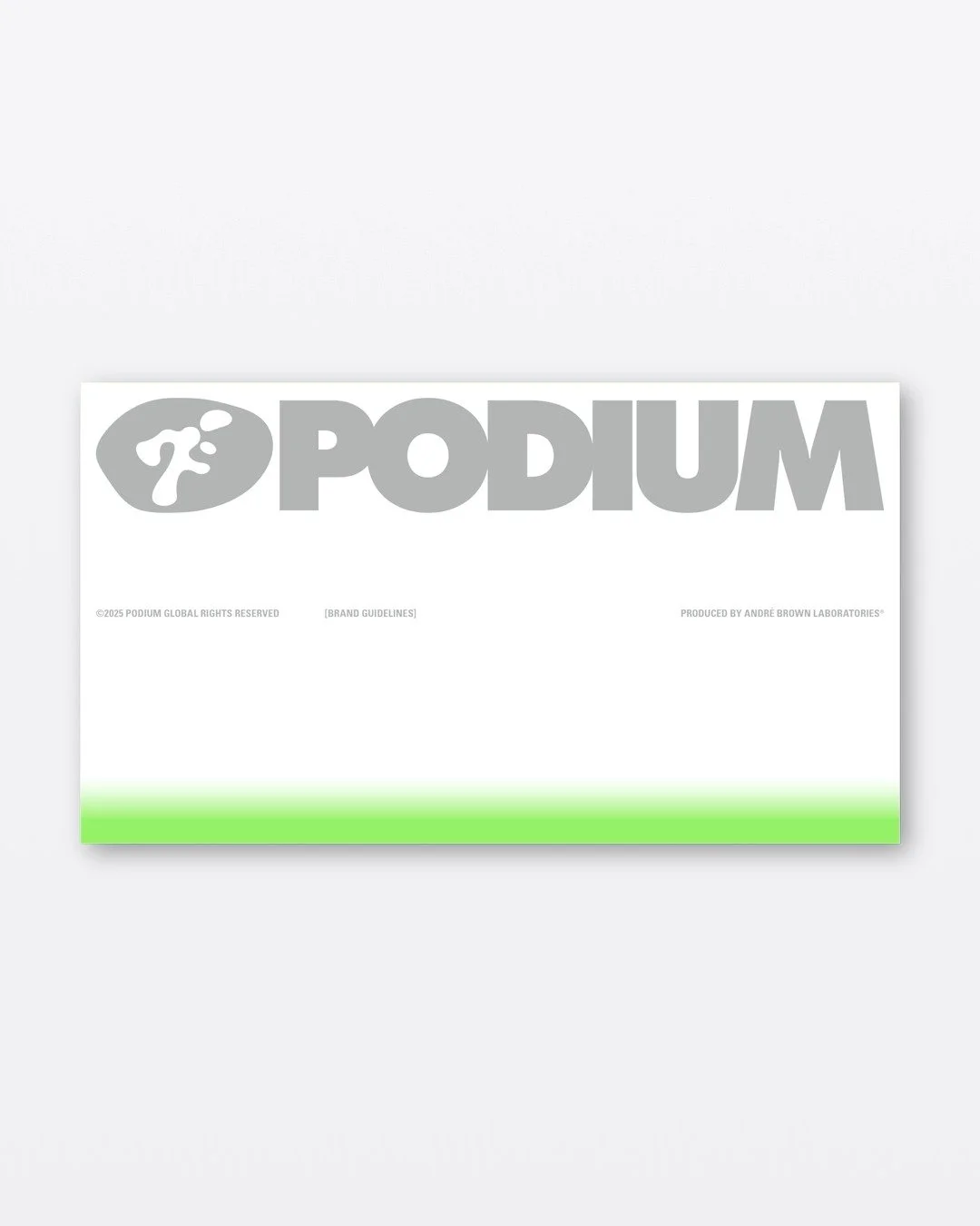 (298) Brand Guidelines - Podium - 2025

Absolutely incredible set of brand guidelines from @podium.global, every slide feels perfectly crafted!

Slideshowcase is the best place for exceptional deck design and high quality slideshow inspiration. Acces