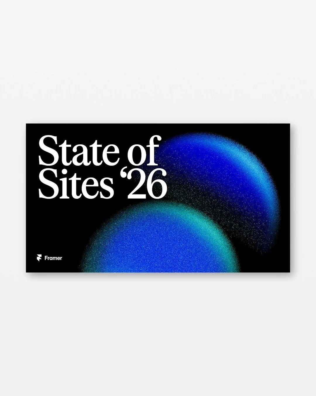 (300) State of Sites '26 - Framer - 2026

Framer turns 1,900 survey responses into a trend report that looks as clean as their product.

Slideshowcase is the best place for exceptional deck design and high quality slideshow inspiration. Access the fu