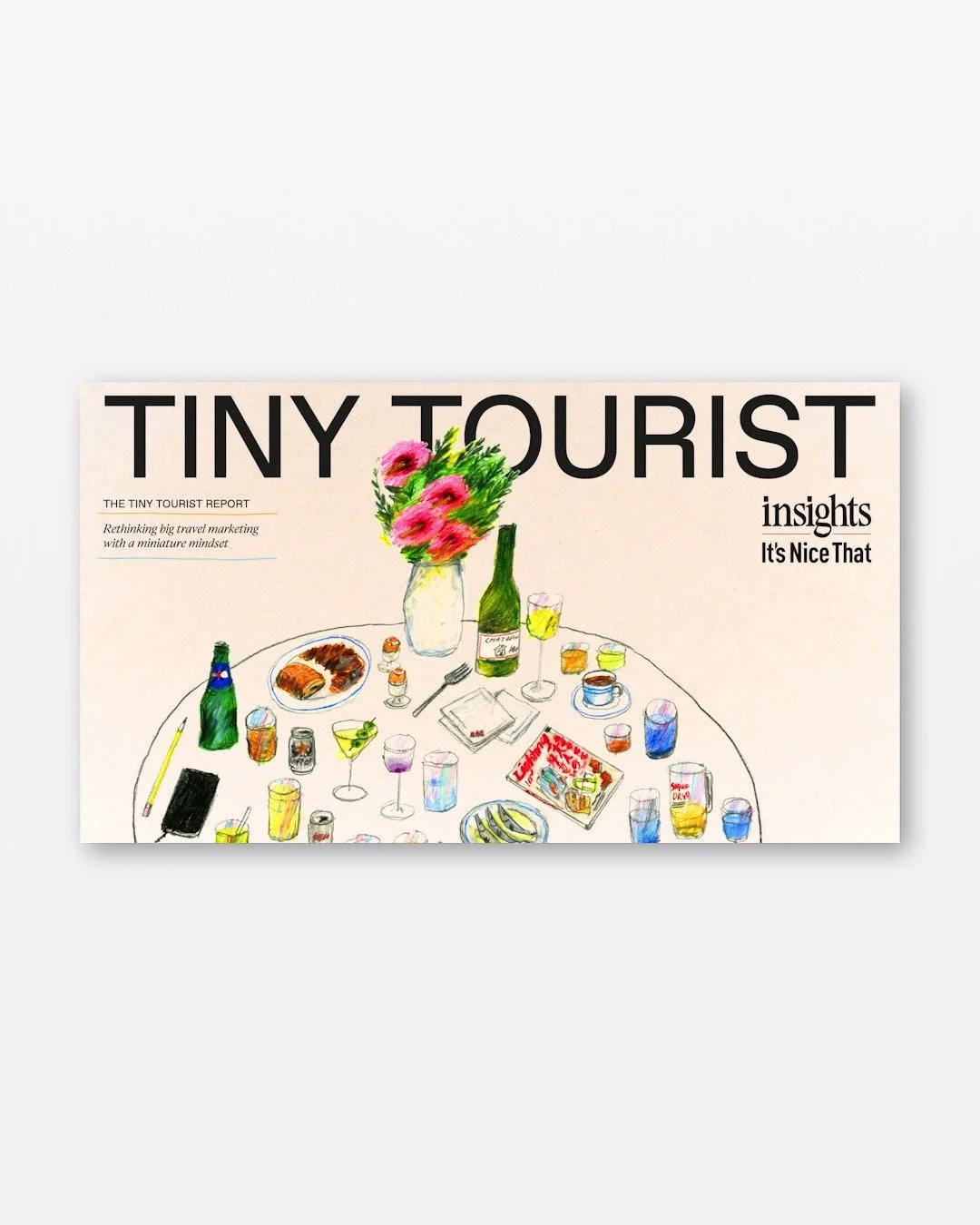 (302) The Tiny Tourist Repot - It's Nice That - 2026

This tasty report offers a fresh new approach to travel and travel storytelling altogether in this wonderful deck from @itsnicethat.

Slideshowcase is the best place for exceptional deck design an