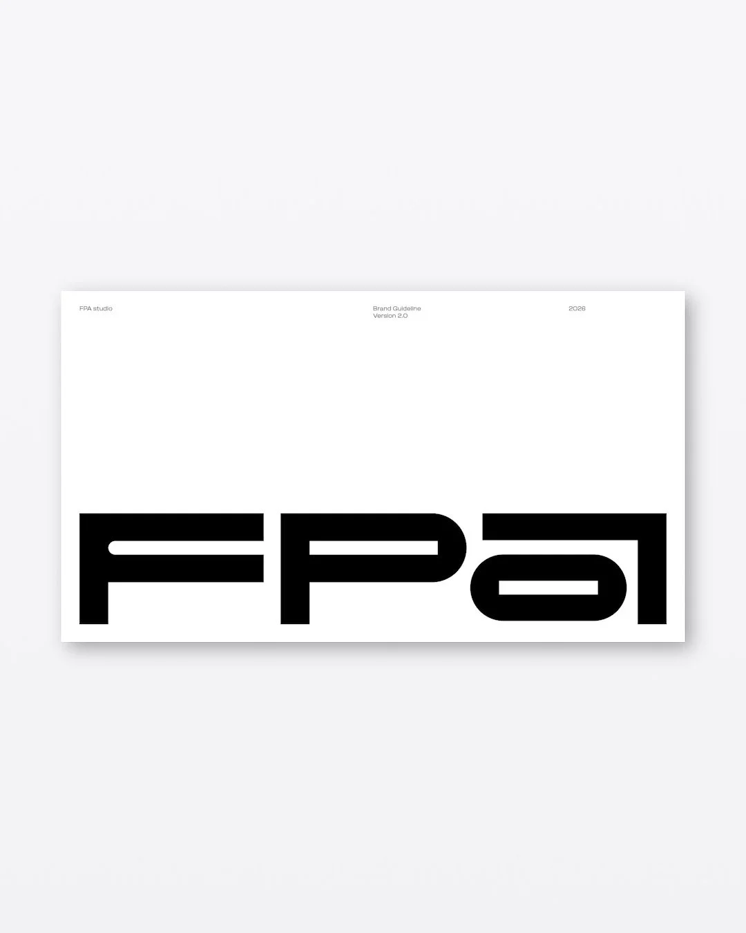 (317) Brand Guidelines - FPA studio - 2026

FPA is a creative studio who use design, art, and technology to tell the innovation stories and experiences. What an incredible brand identity document! 

Access the full Slideshowcase collection of decks b