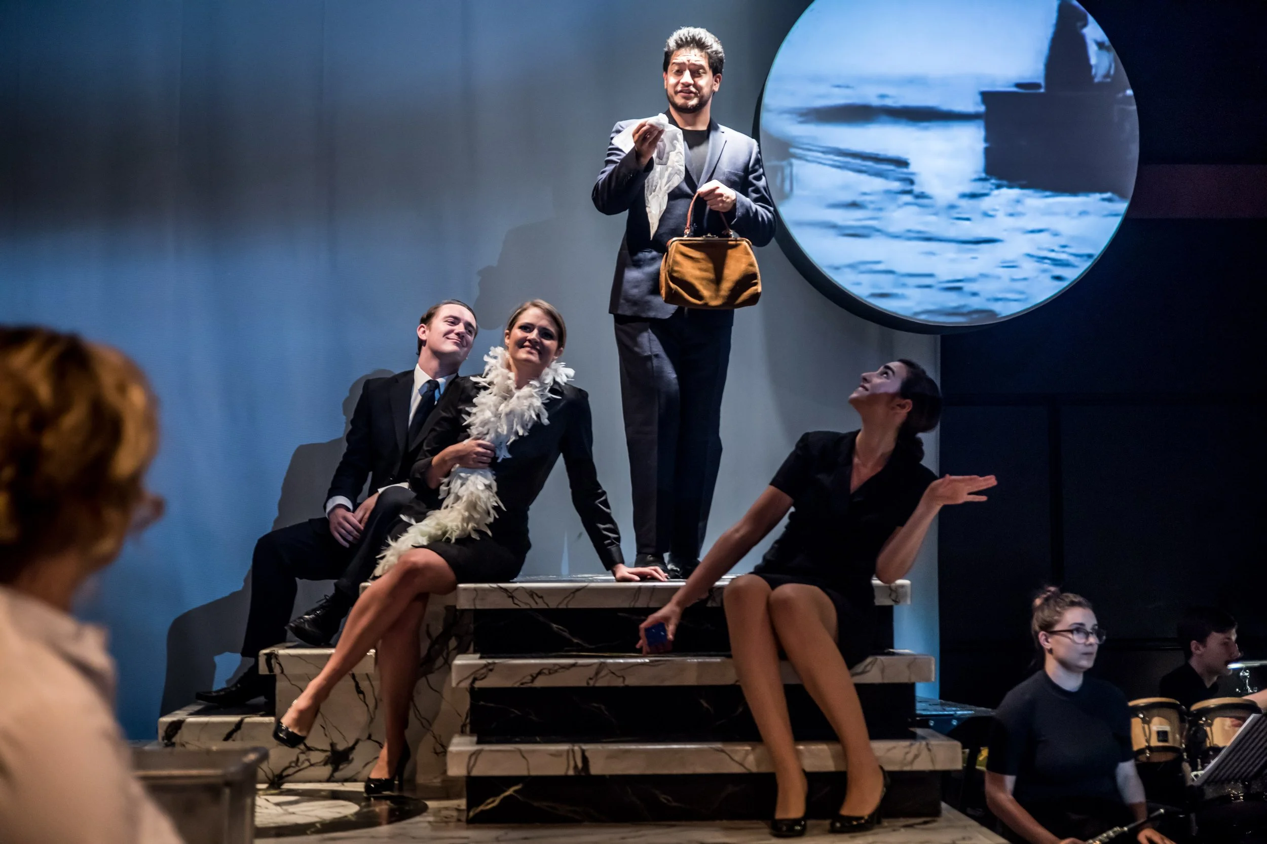 Production photograph from Reel Woman, Guildhall School of Music and Drama, 2018