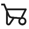 garden cart icon