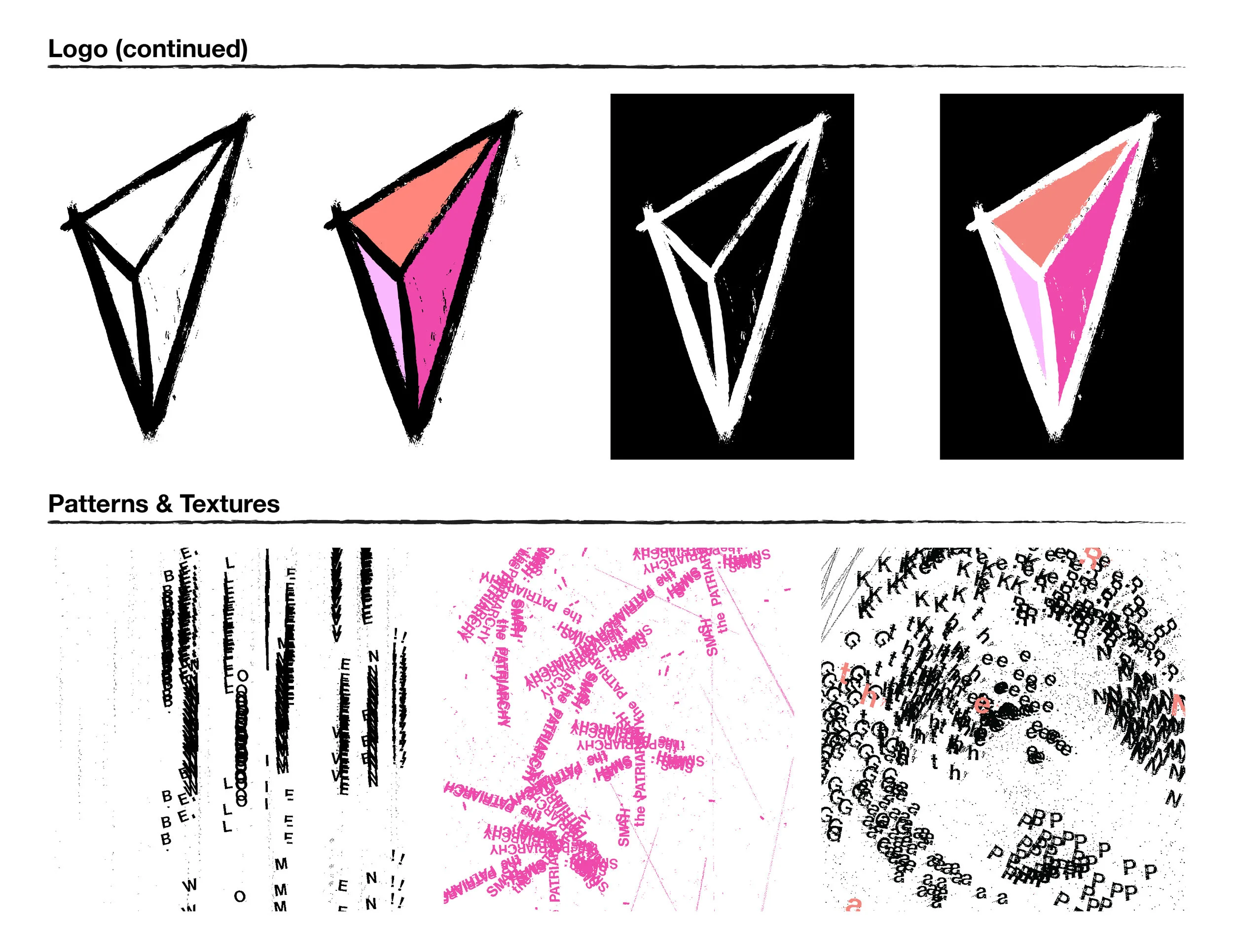 The second page of a brand style guide for Valkyrie, a mentorship program.