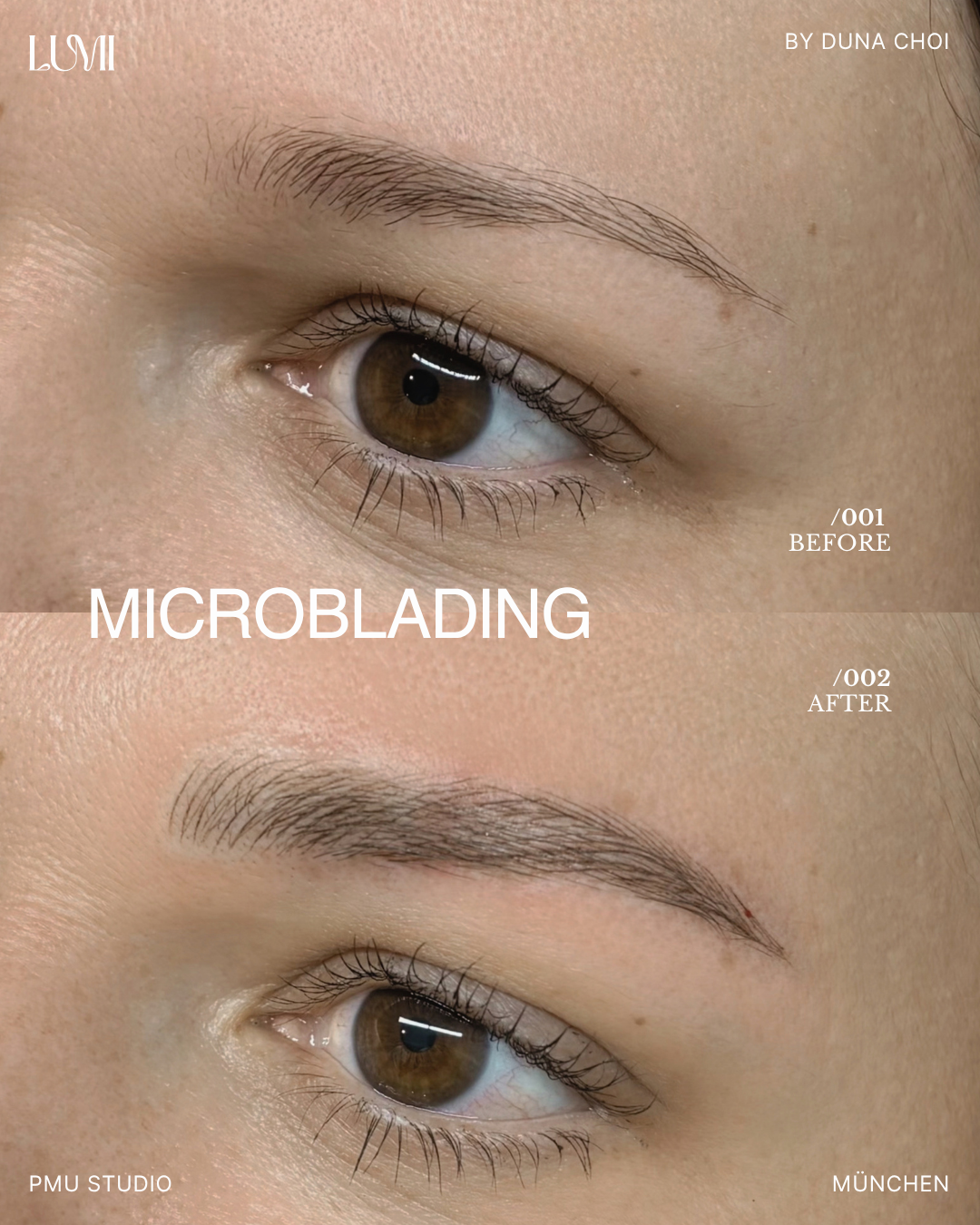 LUMI PMU Studio München – Microblading Behandlung