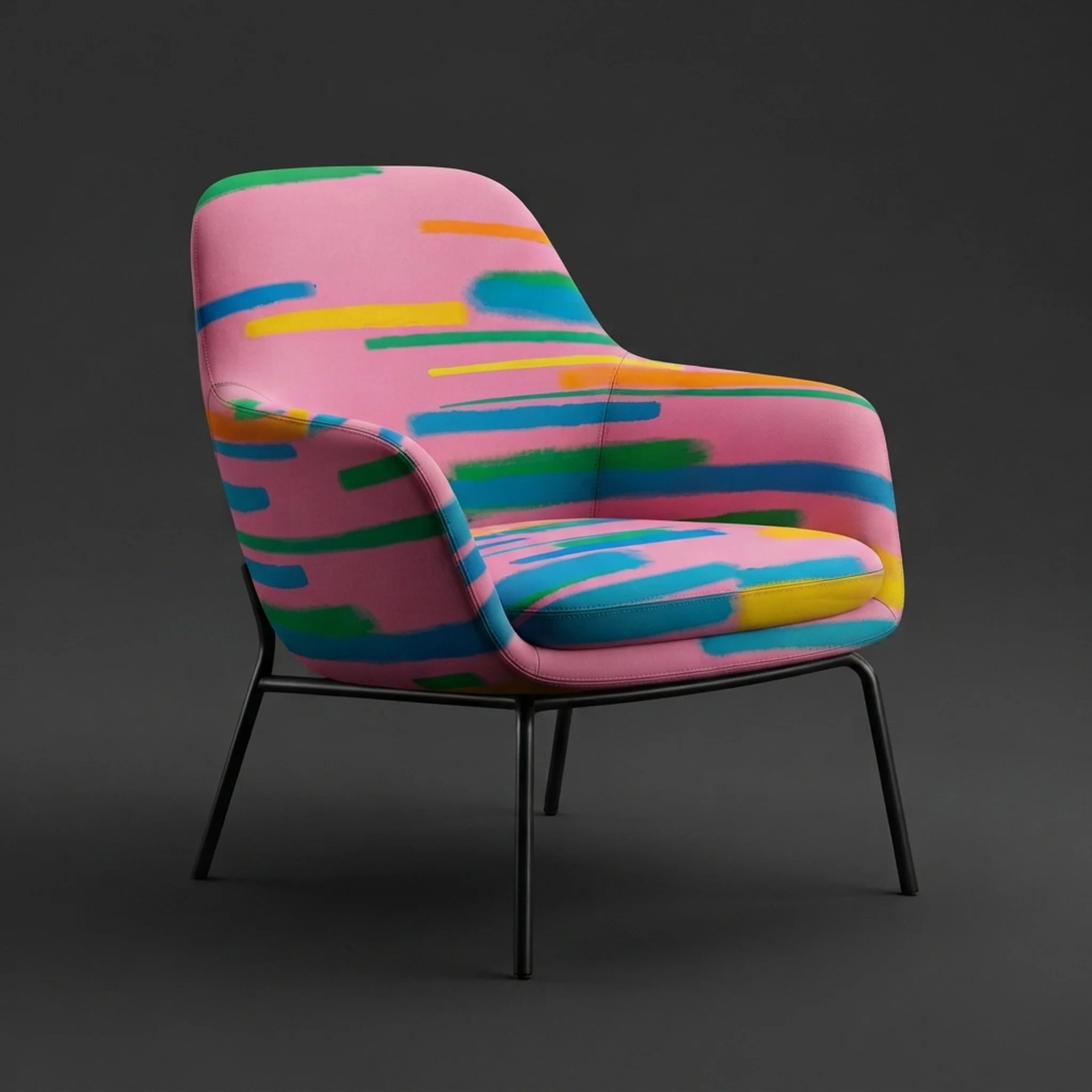Urban Vibration, Pattern on Armchair
