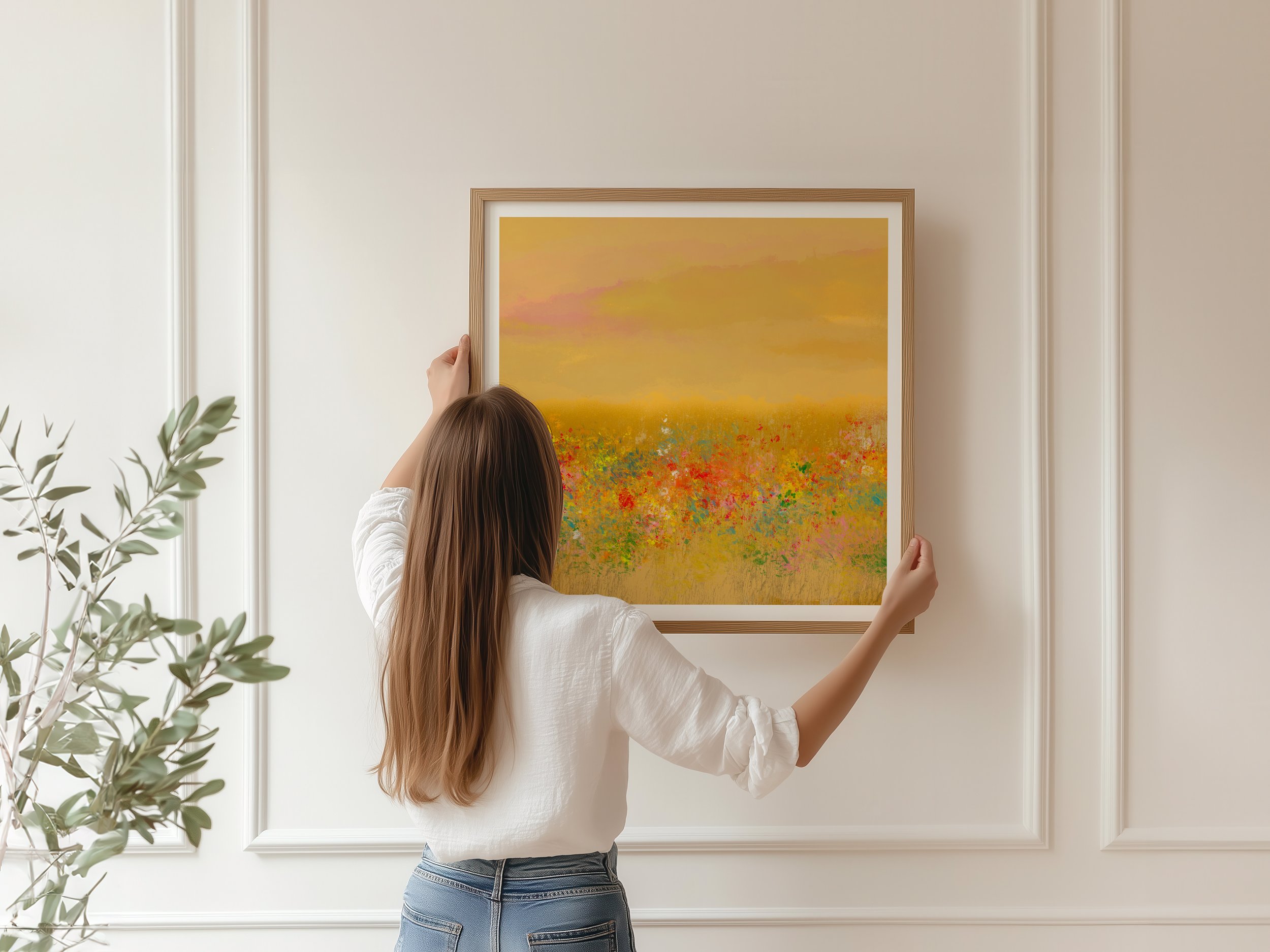 quadro fiori con donna.jpg