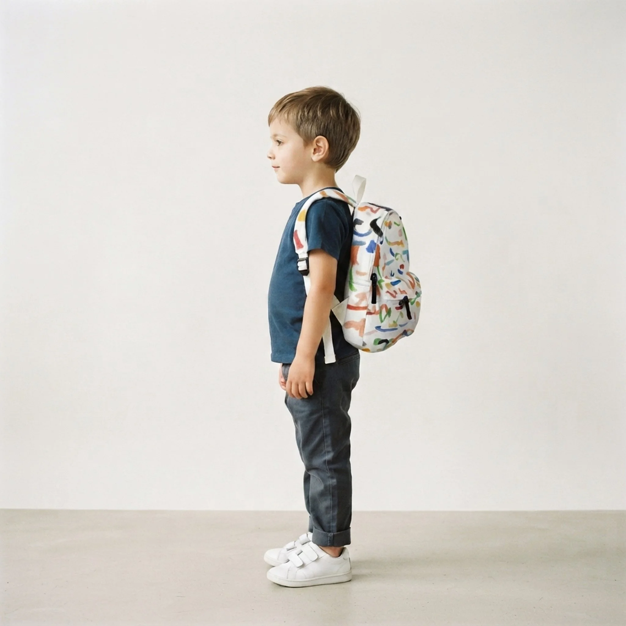 Harlequin, Pattern on Backpack