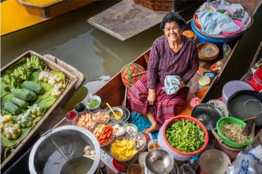 Damnoen Saduak Floating Maket