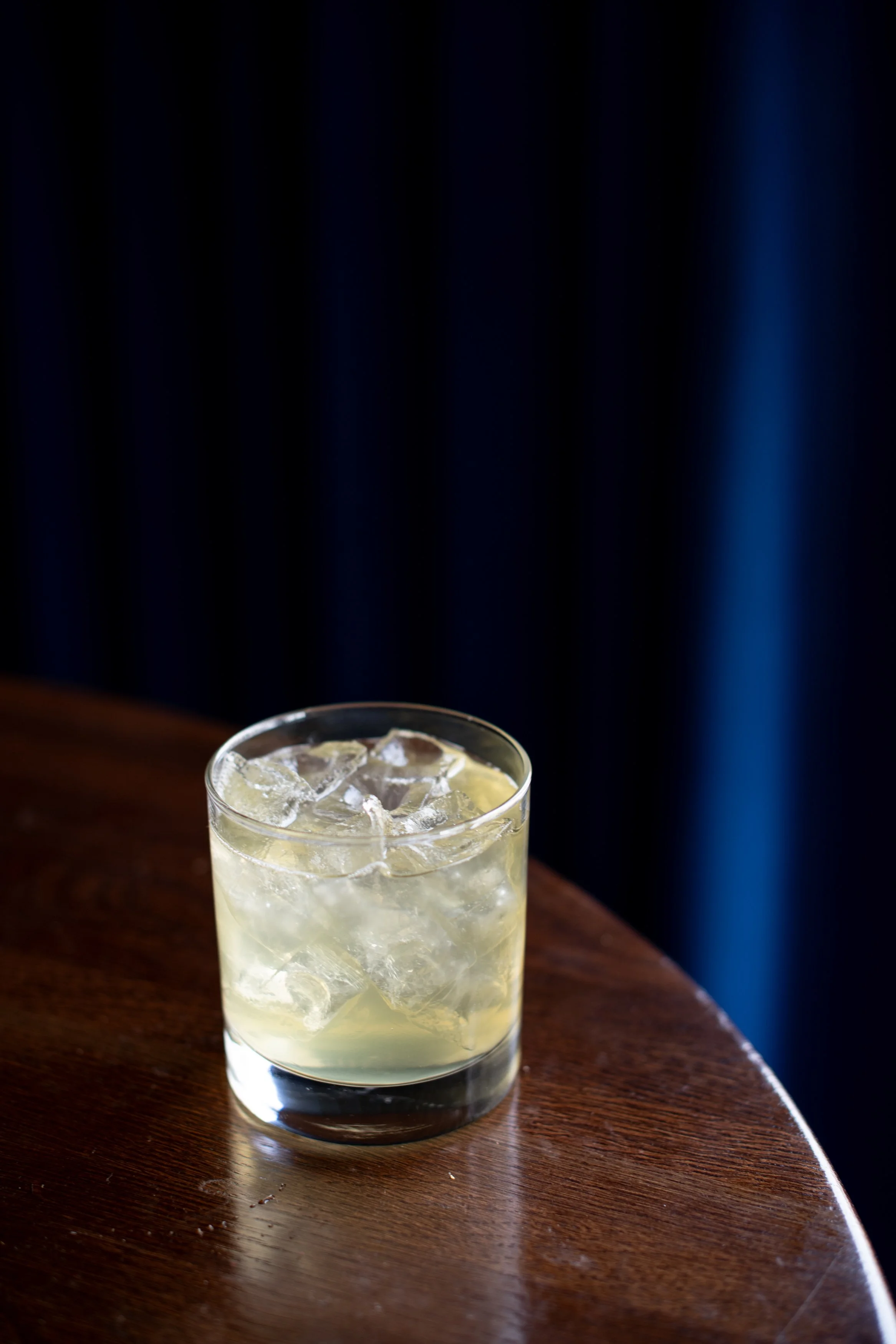 A milk punch cocktail