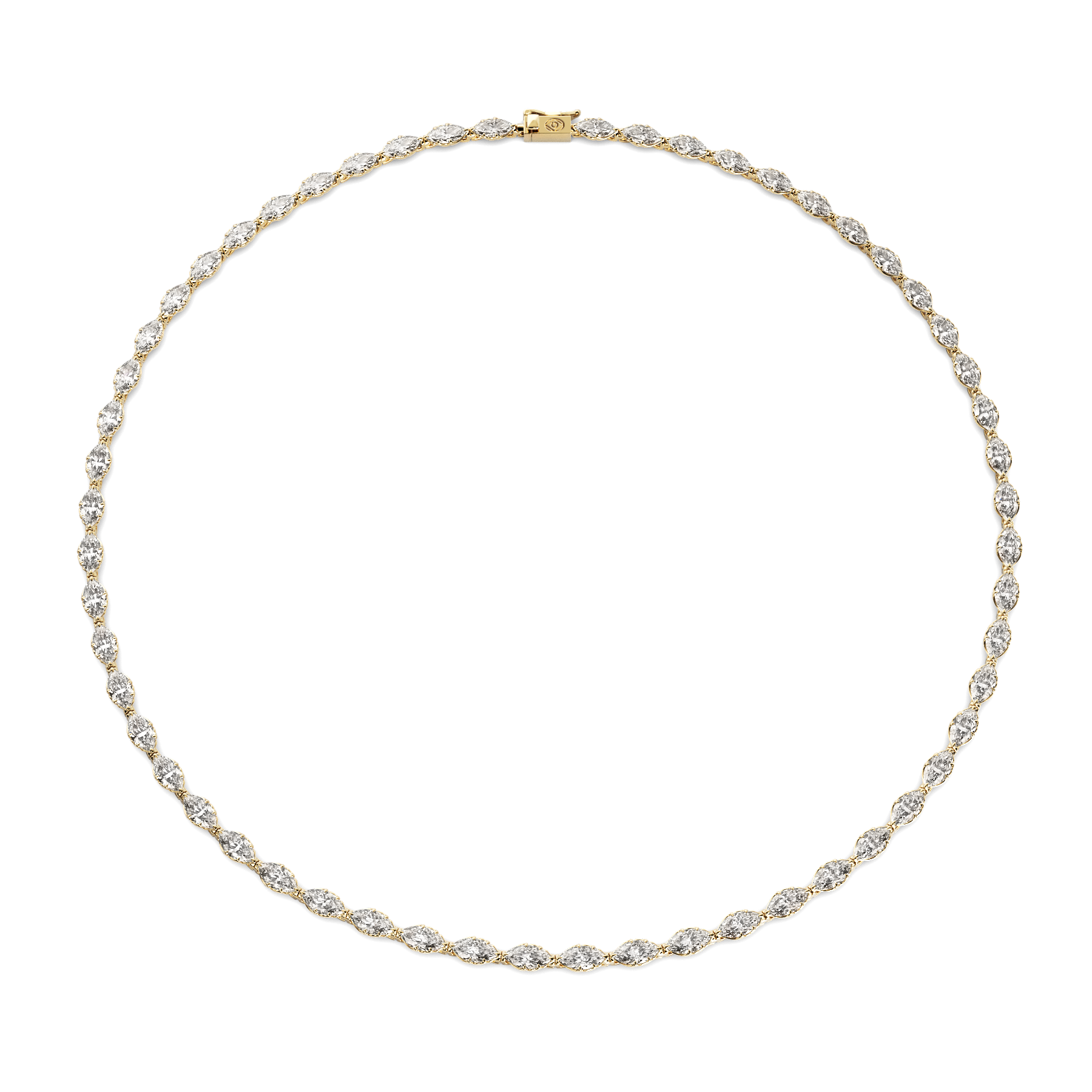 Marquise Leaf Chain Yellow Gold View 01.png