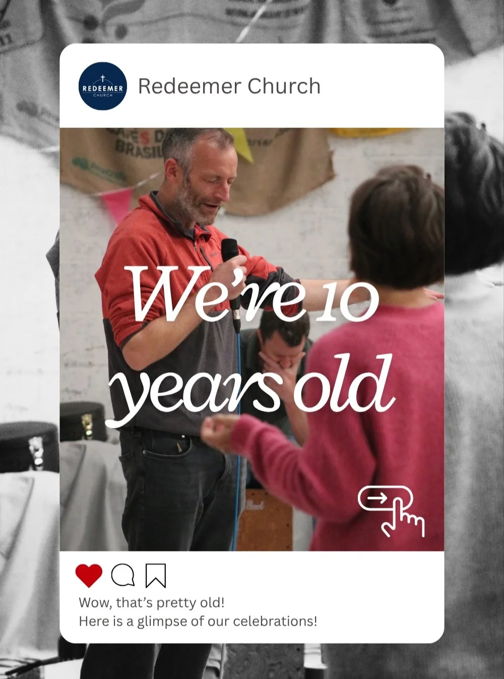 A glimpse of our 10 year celebrations!
#RedeemerChurch #churchfamily #uk