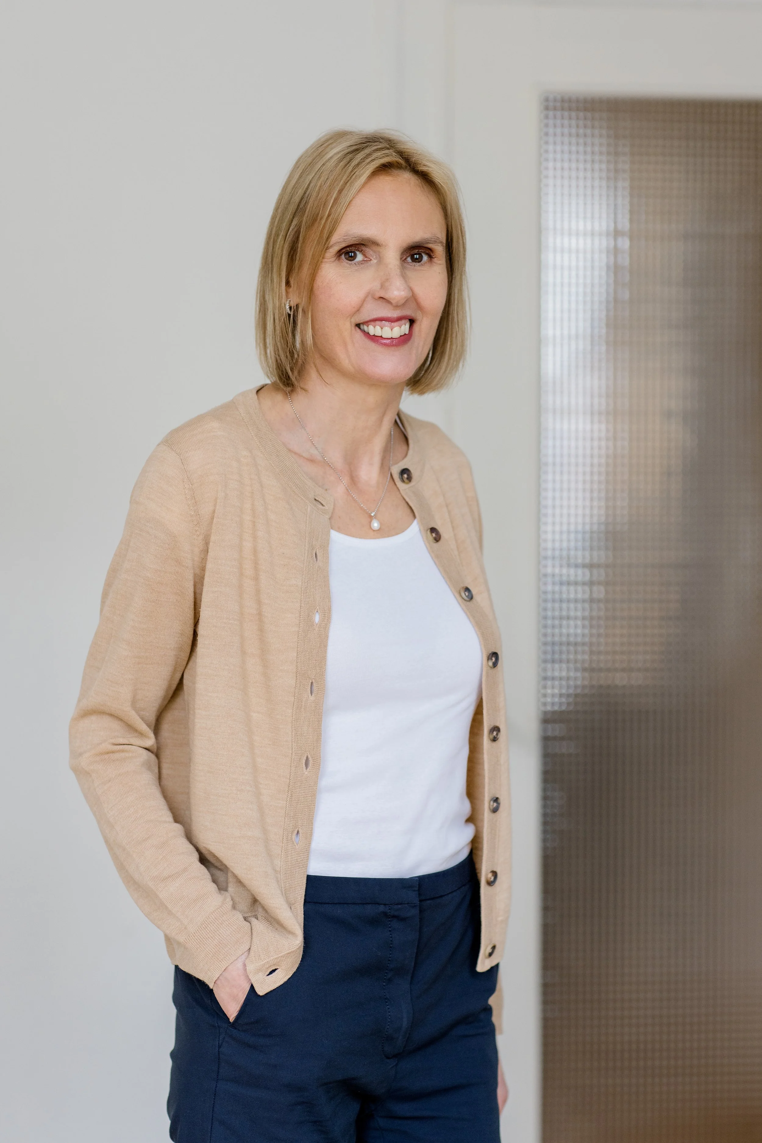 Coachin für berufliche Veränderung und Orientierung, freundliches Porträt