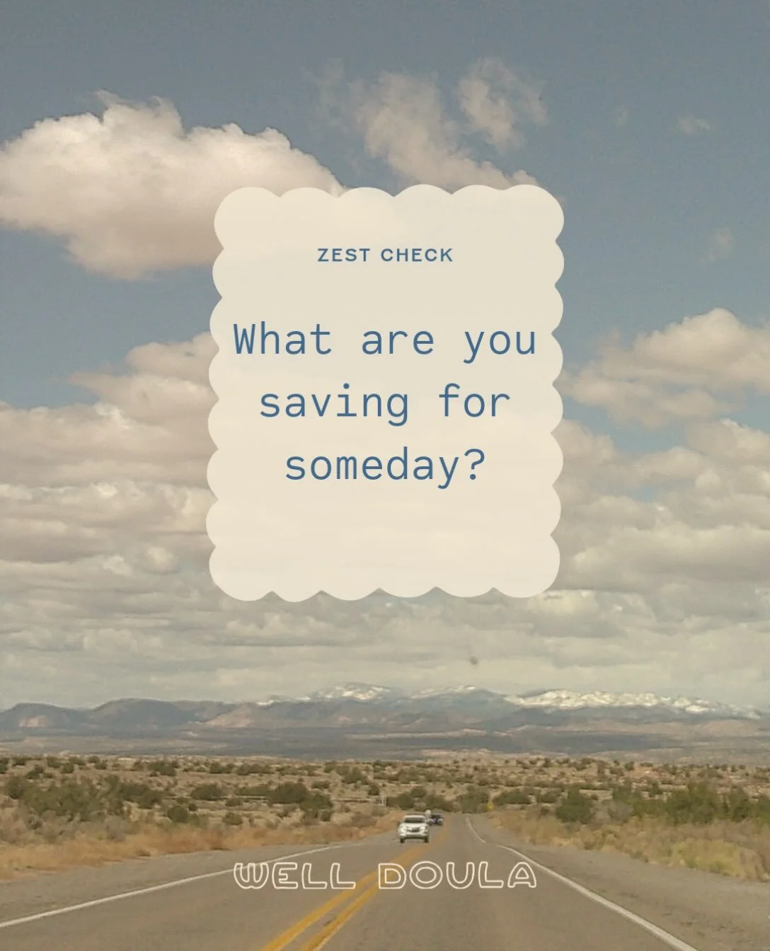 Life&rsquo;s meant to be a little juicy. What&rsquo;s worth the squeeze? 🍋 

Coming in hot with our first Zest Check: lil prompts to spark curiosity &amp; bigger conversations. 

Someday sounds sweet, but nothing stays ripe forever. 

#lifeisshort #
