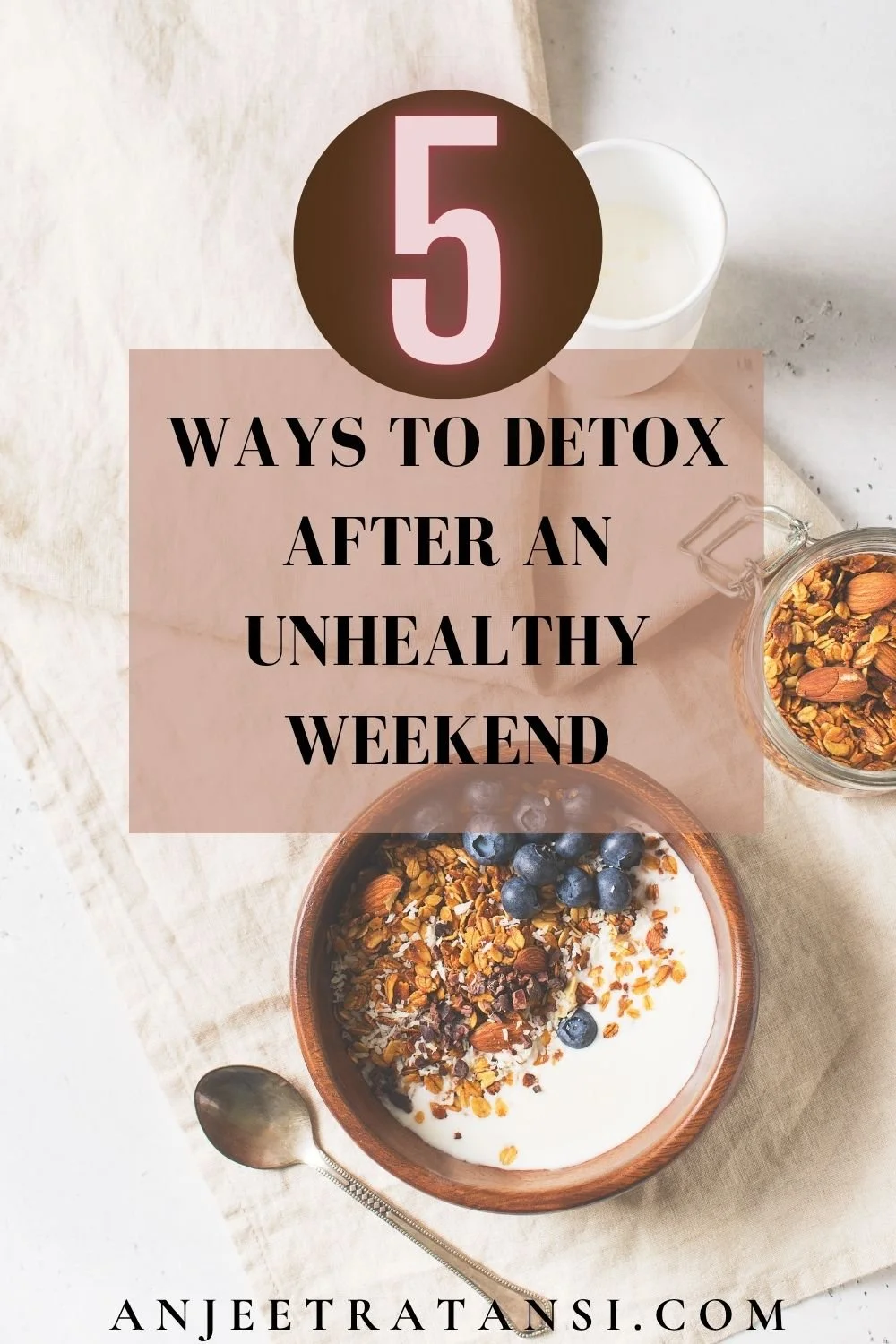 5 ways to detox after an unhealthy weekend