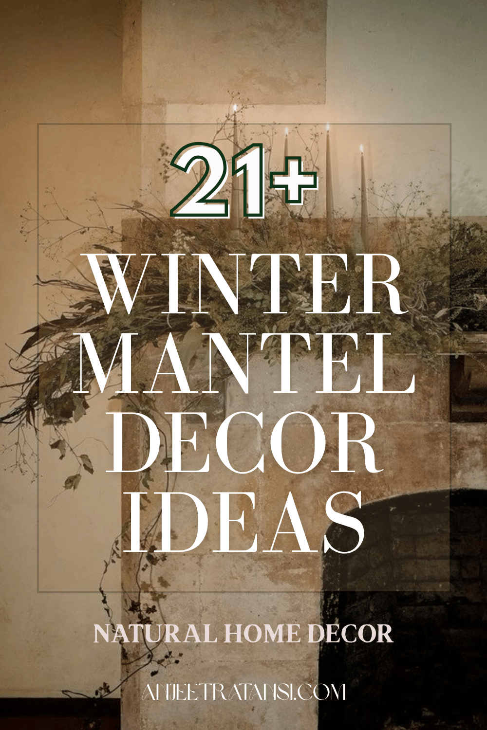 21+ Winter mantel decor ideas